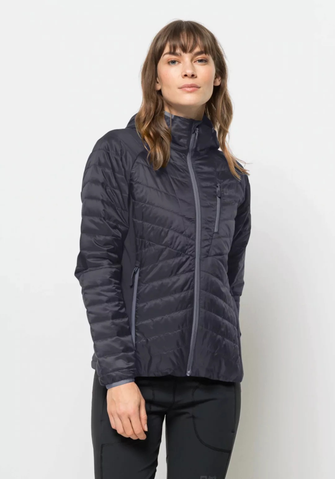 Jack Wolfskin Steppjacke "ROUTEBURN PRO INS JKT W", mit Kapuze günstig online kaufen