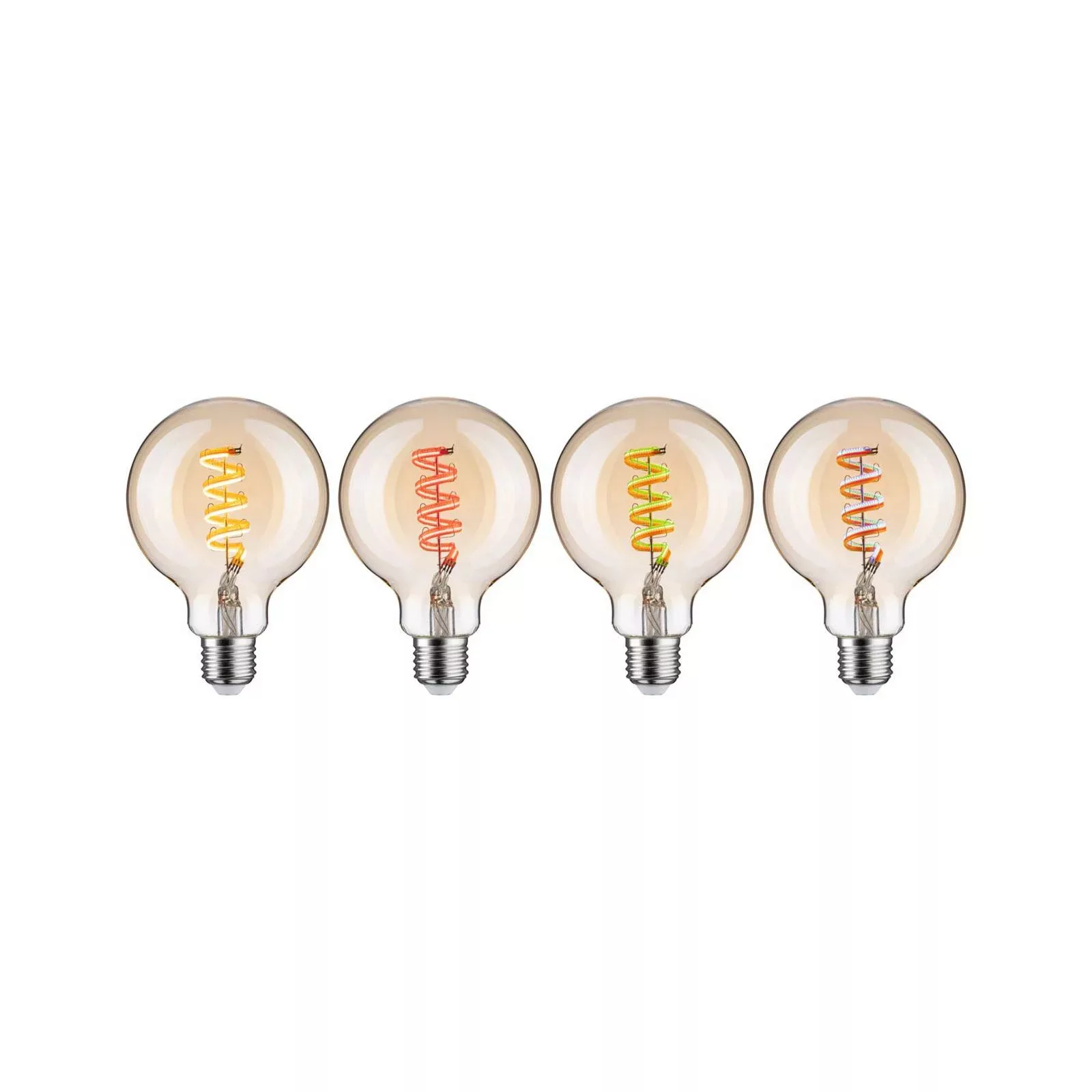 Paulmann LED-Leuchtmittel »Smart Filament G95 470lm 2200K-6500K gold 230V«, günstig online kaufen