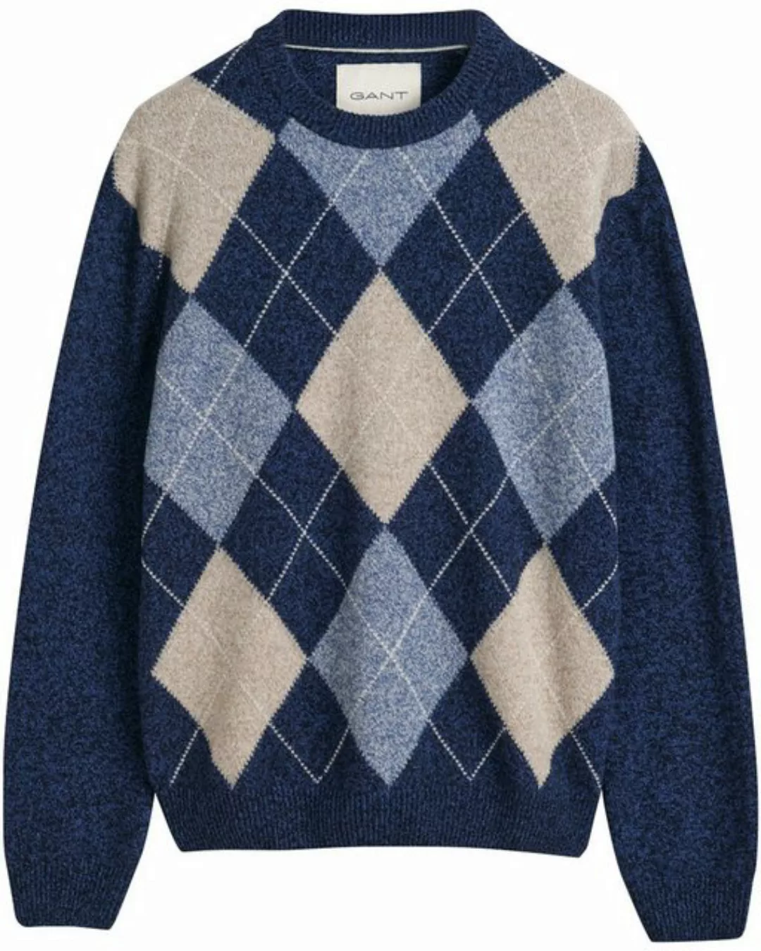 Gant Strickpullover Pullover Argyle günstig online kaufen