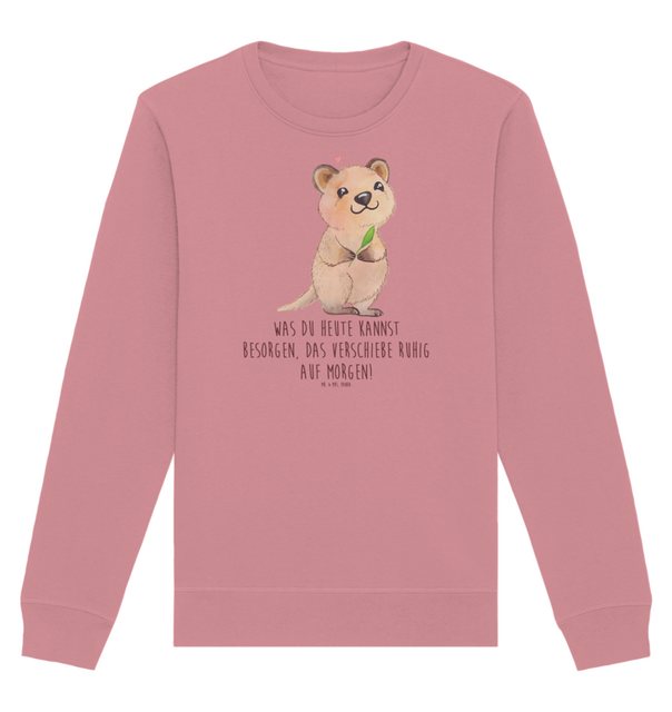 Mr. & Mrs. Panda Longpullover Größe XXL Quokka Happy - Canyon Pink - Gesche günstig online kaufen