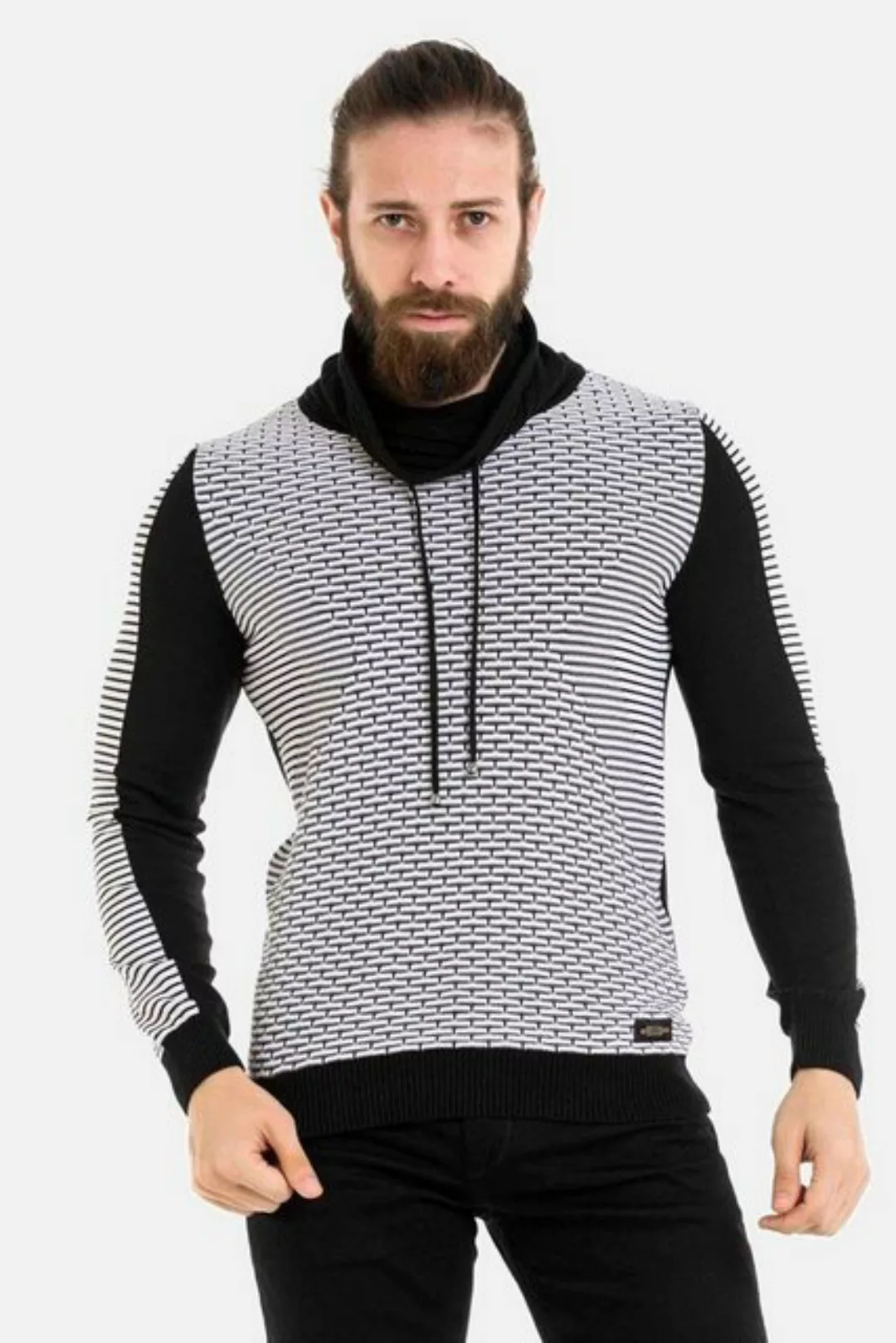 Cipo & Baxx Rundhalspullover "Pullover", im modernen Look, CP264 günstig online kaufen