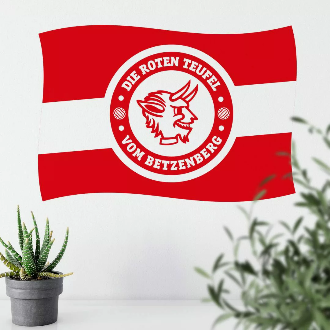 Wall-Art Wandtattoo »1.FC Kaiserslautern Fahne«, (1 St.), selbstklebend, en günstig online kaufen