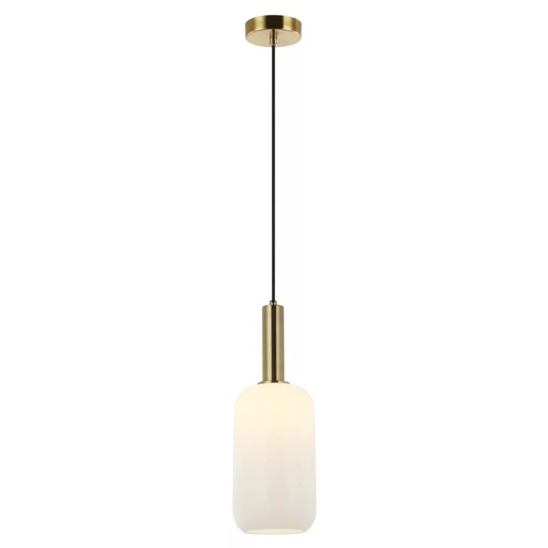 Pendelleuchte in Gold-matt E27 150mm günstig online kaufen