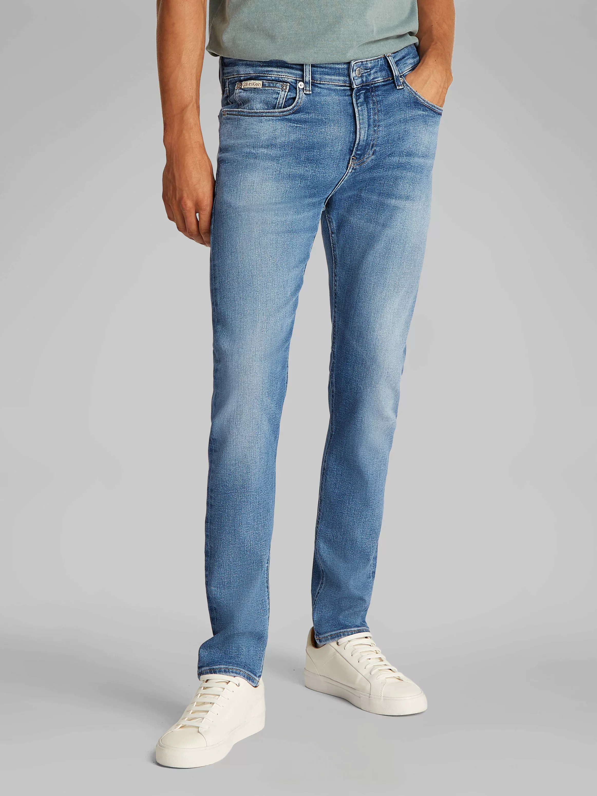 Calvin Klein Jeans Skinny-fit-Jeans "SKINNY", im minimalistischen Look günstig online kaufen