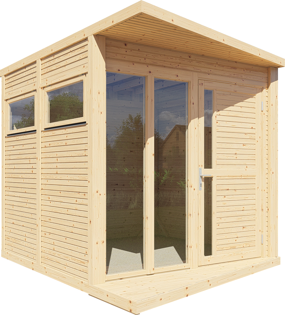 BERTILO Gartenhaus "Concept Office, in verschiedenen Farben", mit elegantem günstig online kaufen
