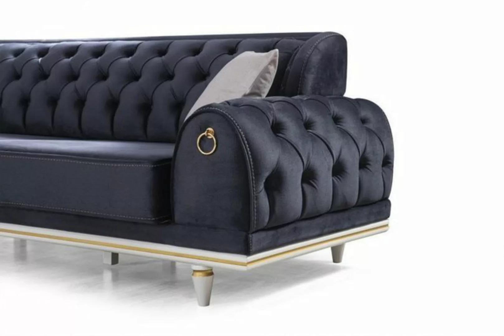 JVmoebel Sofa Chesterfield Sofa Couch 230cm Polster Möbel Einrichtung, Made günstig online kaufen