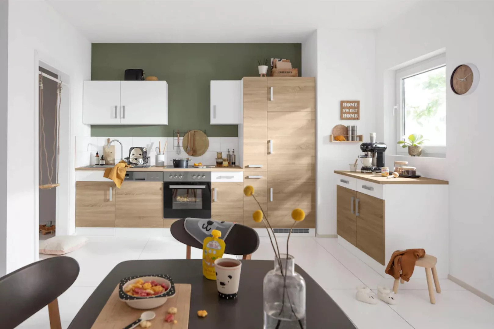 HELD MÖBEL Küchenzeile "Gera", mit E-Geräten, Breite 300 cm günstig online kaufen