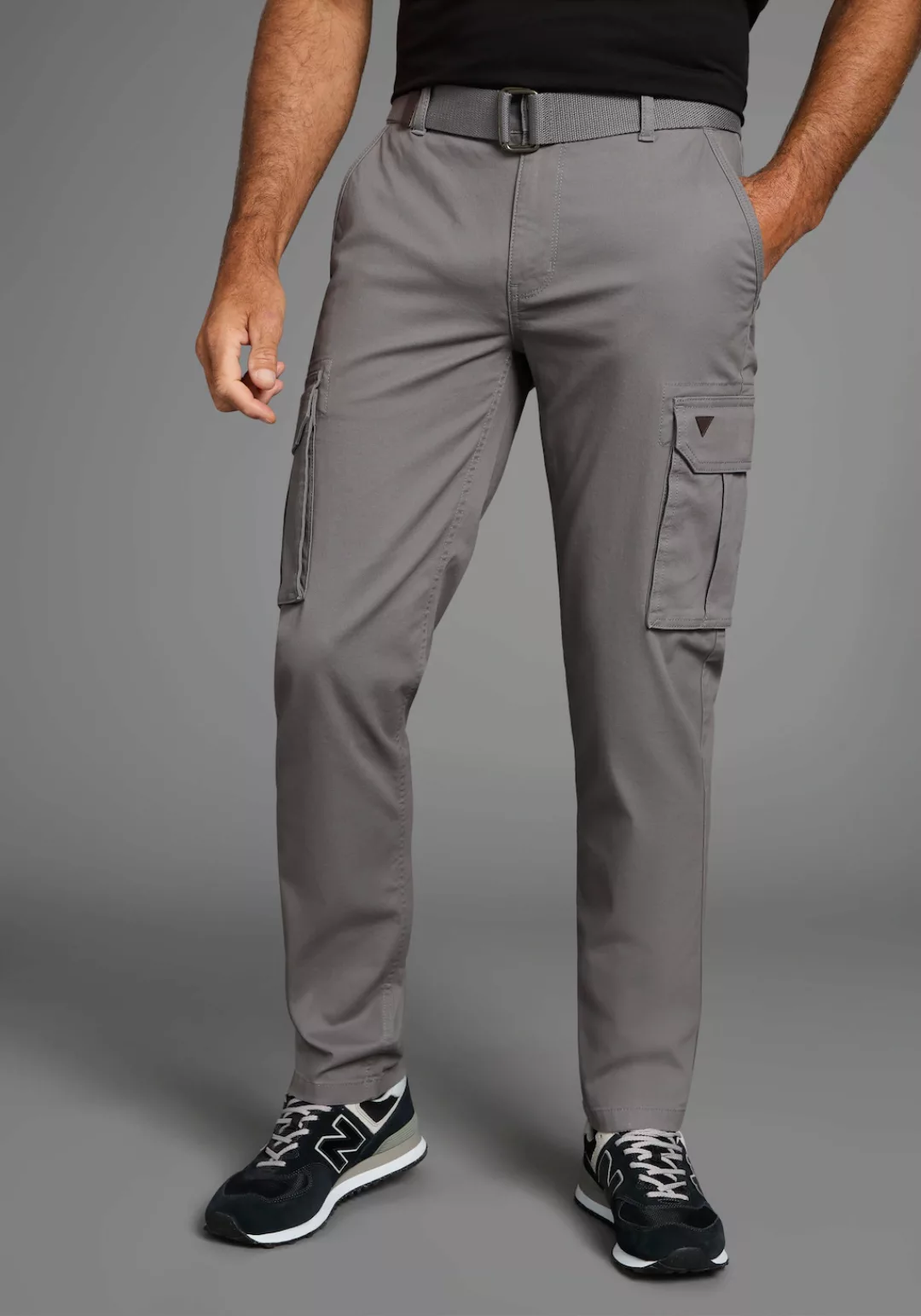 H.I.S Cargohose, (Set, 2 tlg., mit abnehmbarem Gürtel) günstig online kaufen