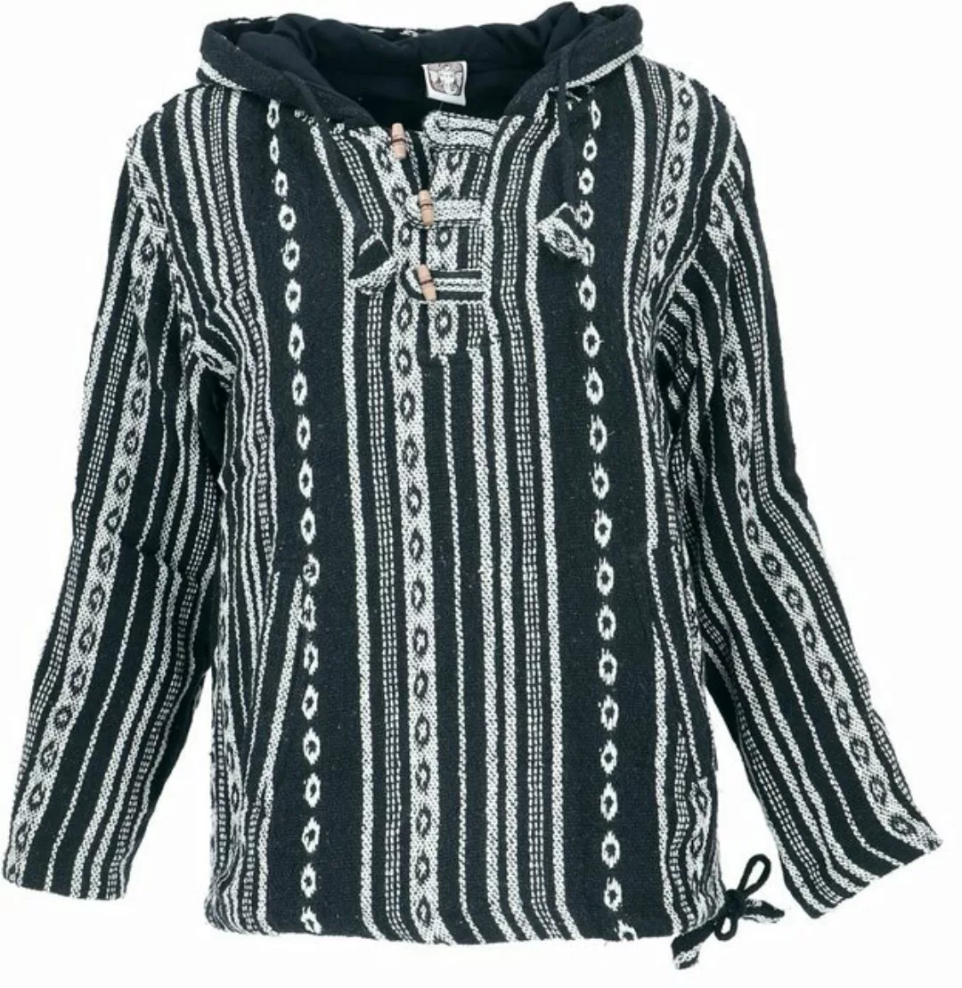 Guru-Shop Sweater Goa Kapuzenshirt, Baja Hoodie, Boho Style.. alternative B günstig online kaufen