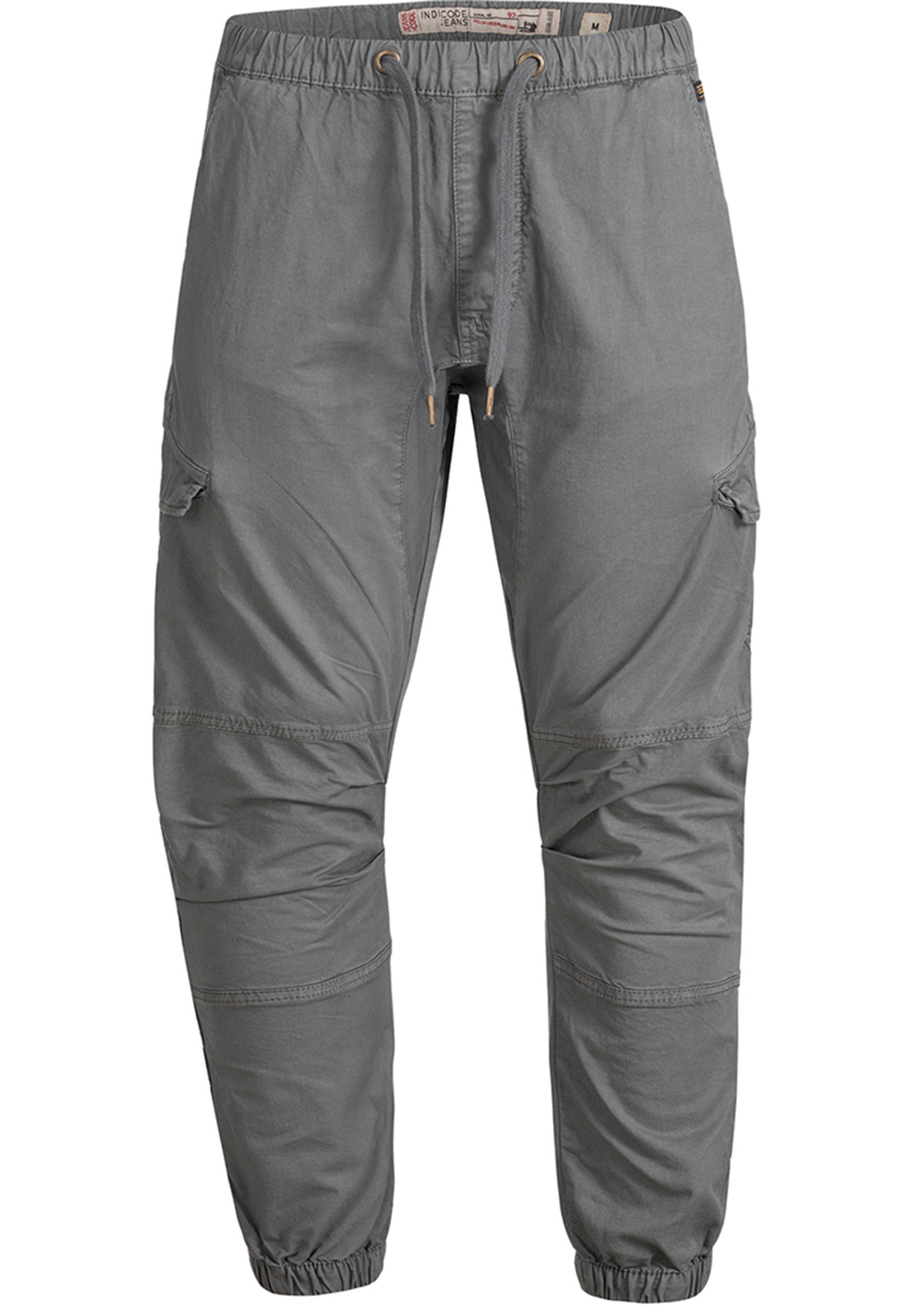 Indicode Cargohose Levy mit elastischem Bund günstig online kaufen