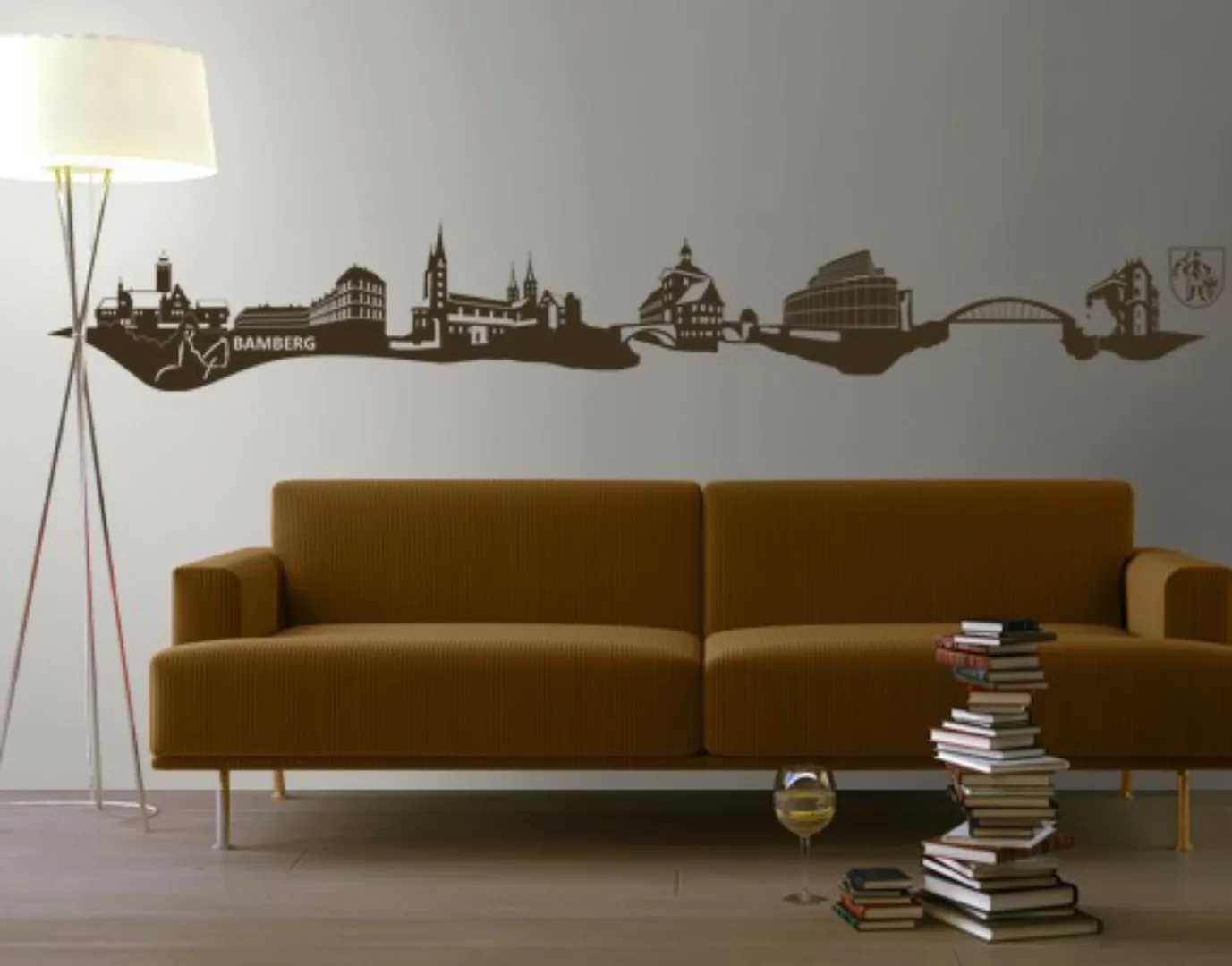 Wandtattoo Architektur & Skyline No.AC7 Skyline Bamberg günstig online kaufen