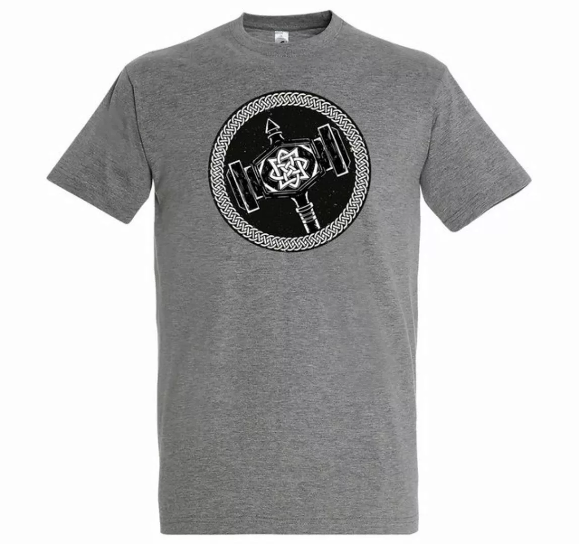 Youth Designz T-Shirt Viking Hammer Herren Shirt mit trendigem Frontprint günstig online kaufen