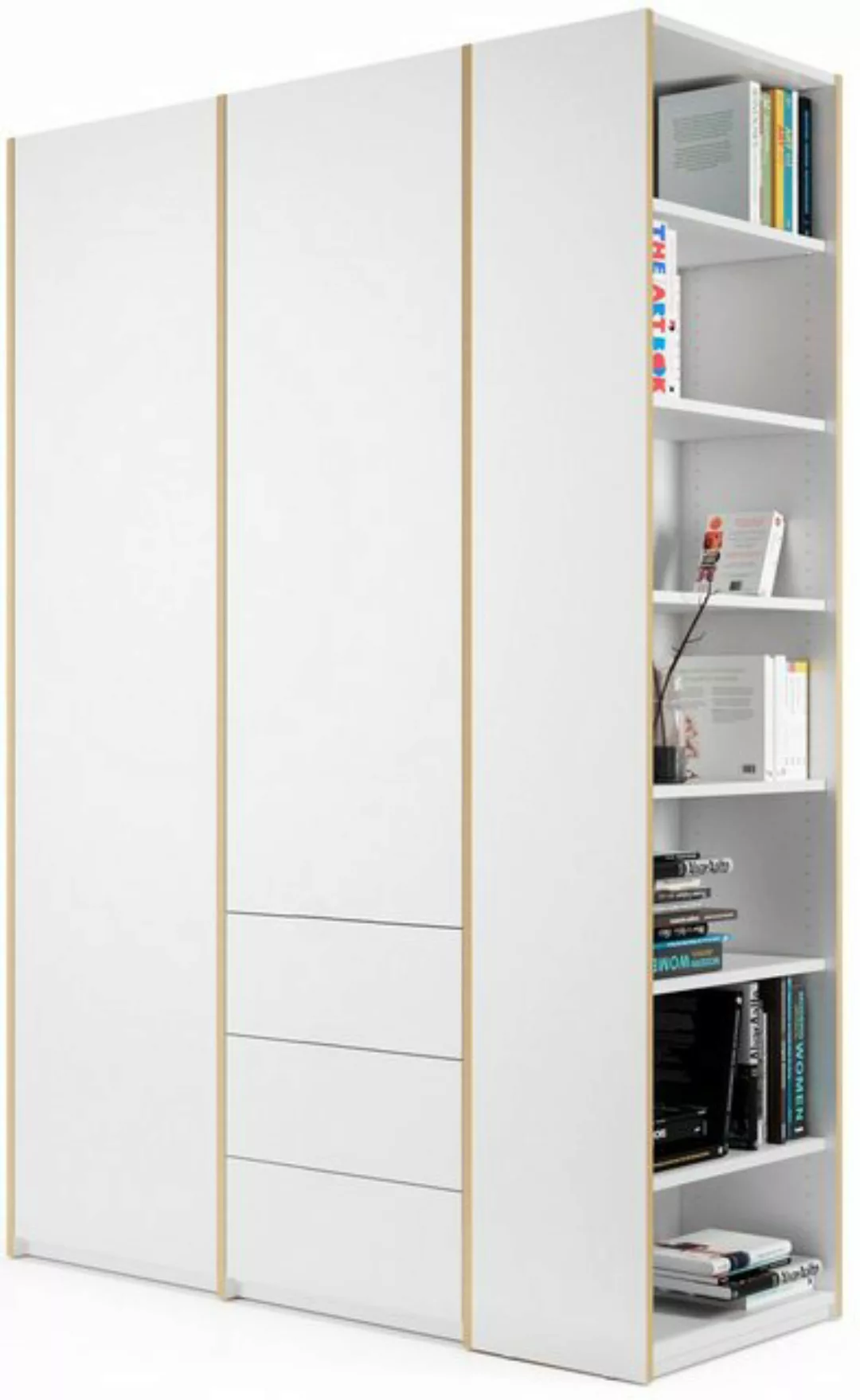 Müller SMALL LIVING Kleiderschrank Modular Plus Variante 2 inklusive 3 klei günstig online kaufen