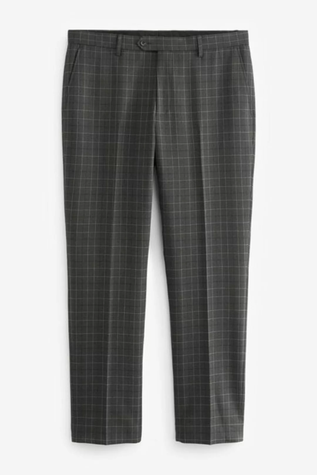 Next Anzughose Tailored-Fit-Anzughose mit kleinem Karomuster (1-tlg) günstig online kaufen