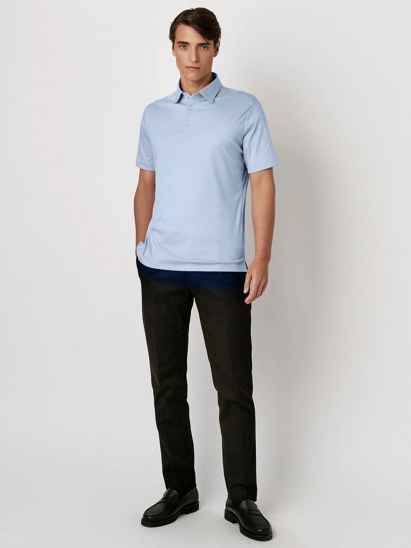 DESOTO Poloshirt "Jerseypolo Essential Kent halbarm", Flexibler Stretch günstig online kaufen