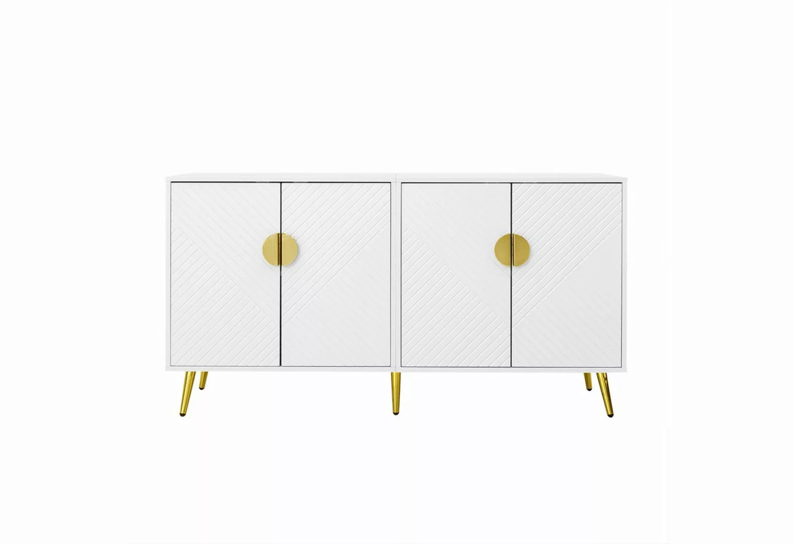 Gotagee Beistellschrank Sideboard Wohnzimmerschrank Schließfach Eckschrank günstig online kaufen