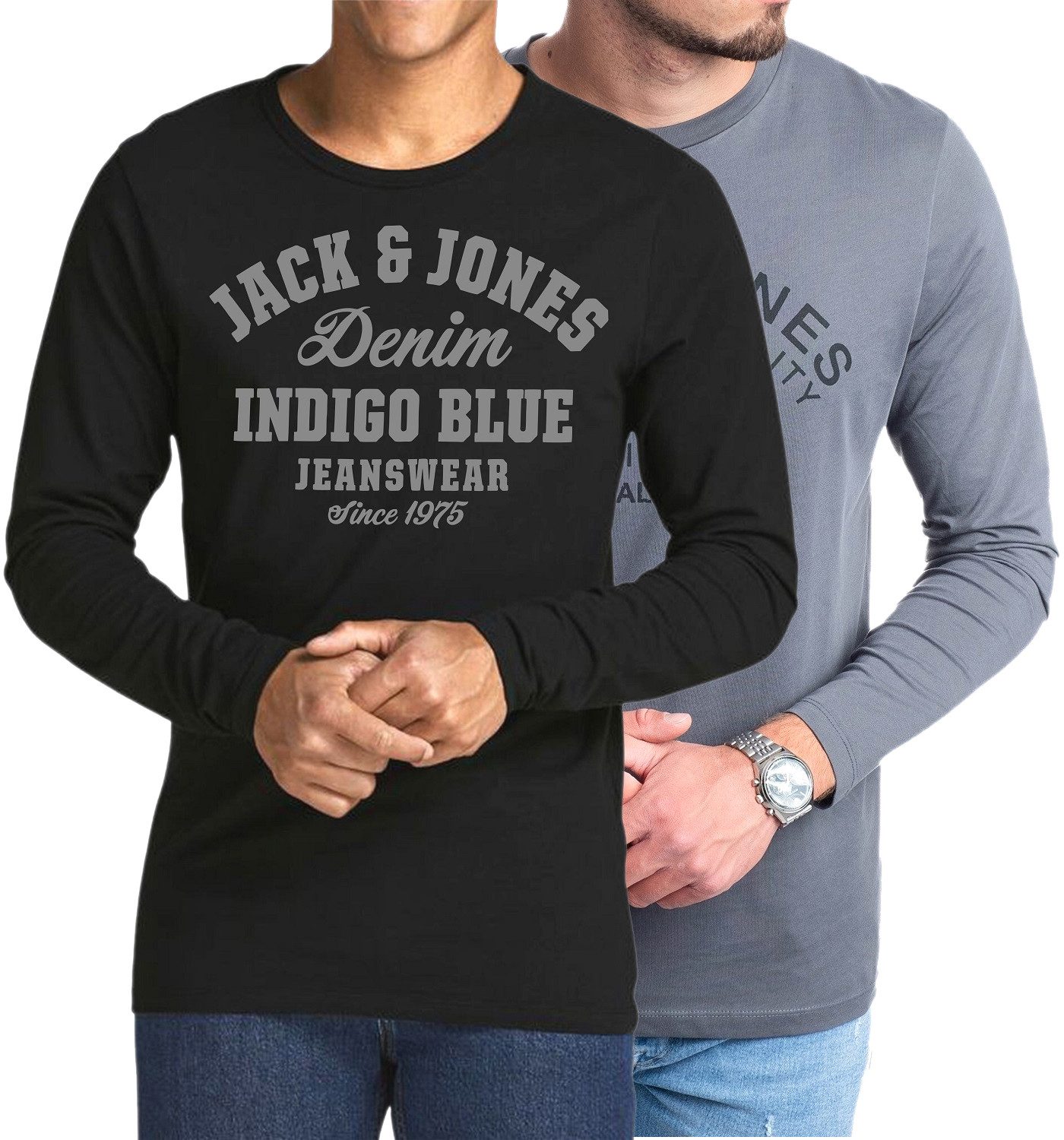 Jack & Jones Langarmshirt stilvolles Regular günstig online kaufen