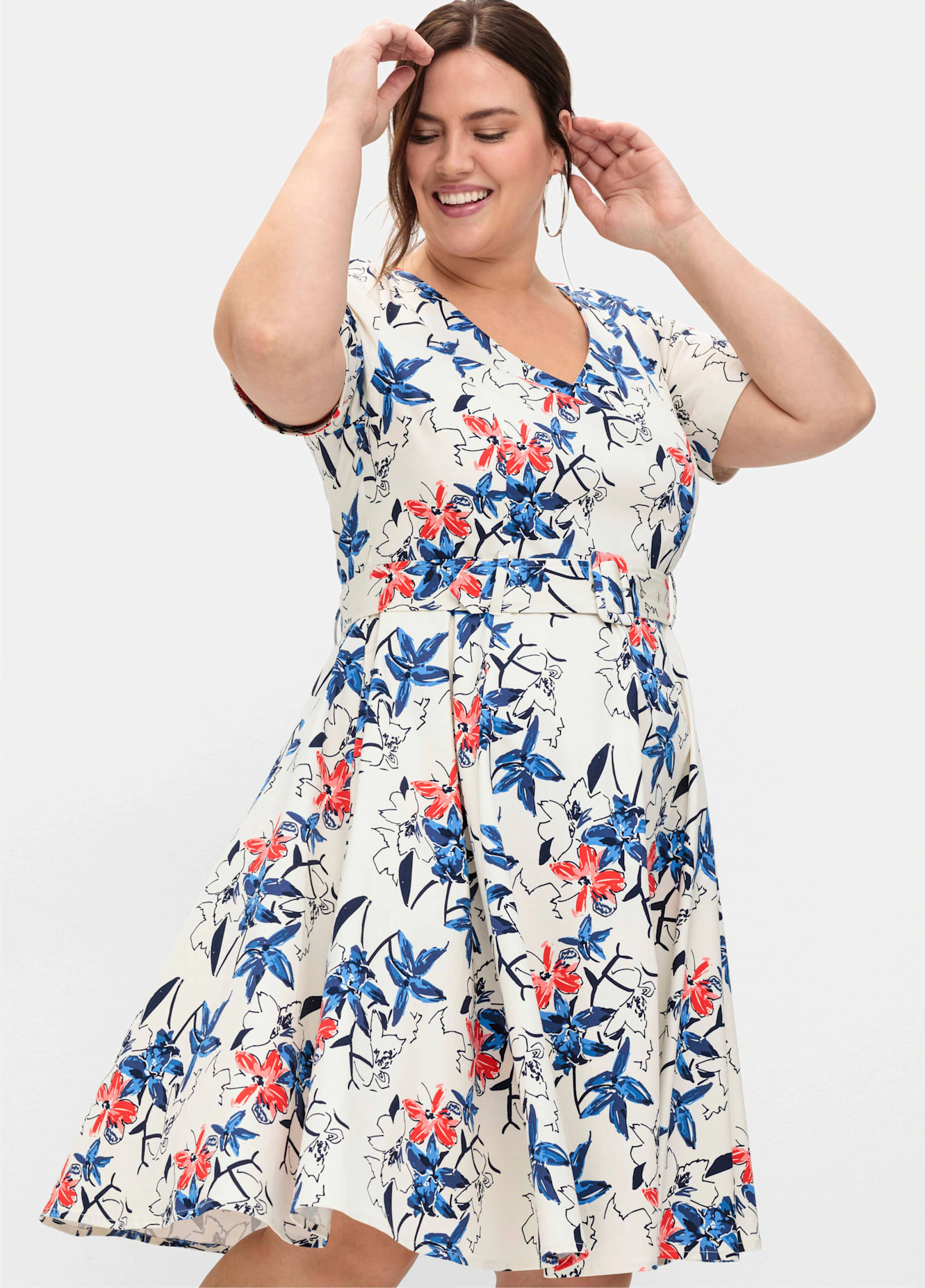 Sheego Sommerkleid "Abendkleid" günstig online kaufen