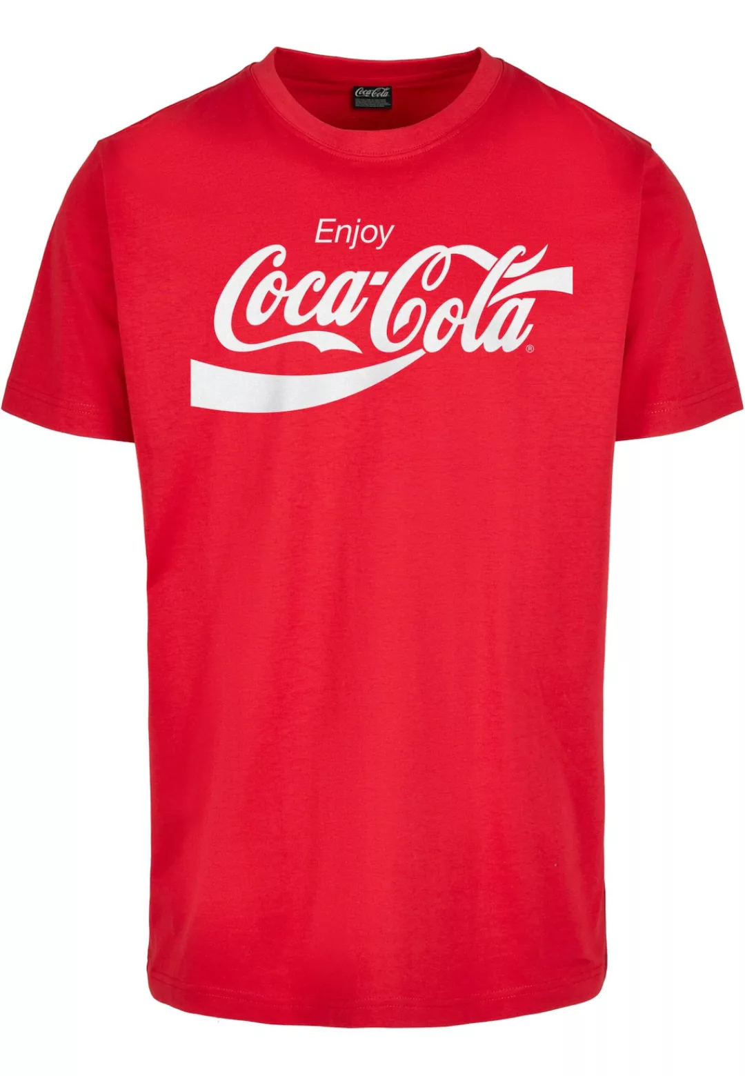 Merchcode T-Shirt "Merchcode Herren Coca Cola Logo Tee" günstig online kaufen