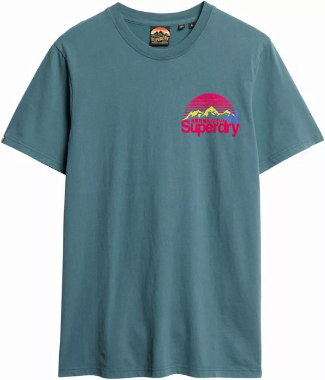 Superdry Rundhalsshirt GREAT OUTDOOR CHEST GRAPHC TEE günstig online kaufen