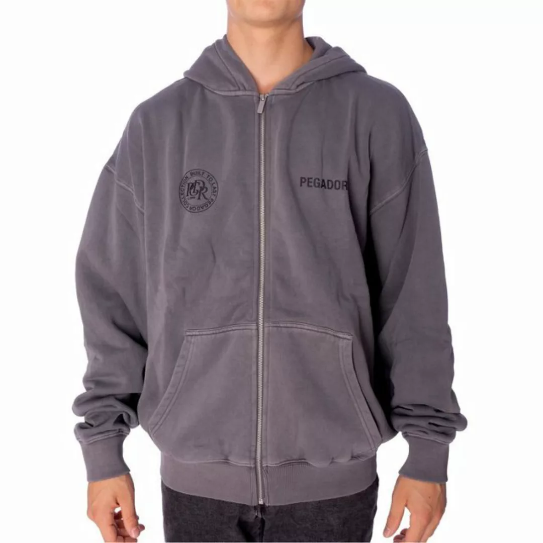 Pegador Sweatjacke Pegador Dike Oversized Sweat Sweatjacke Herren (1-tlg) günstig online kaufen