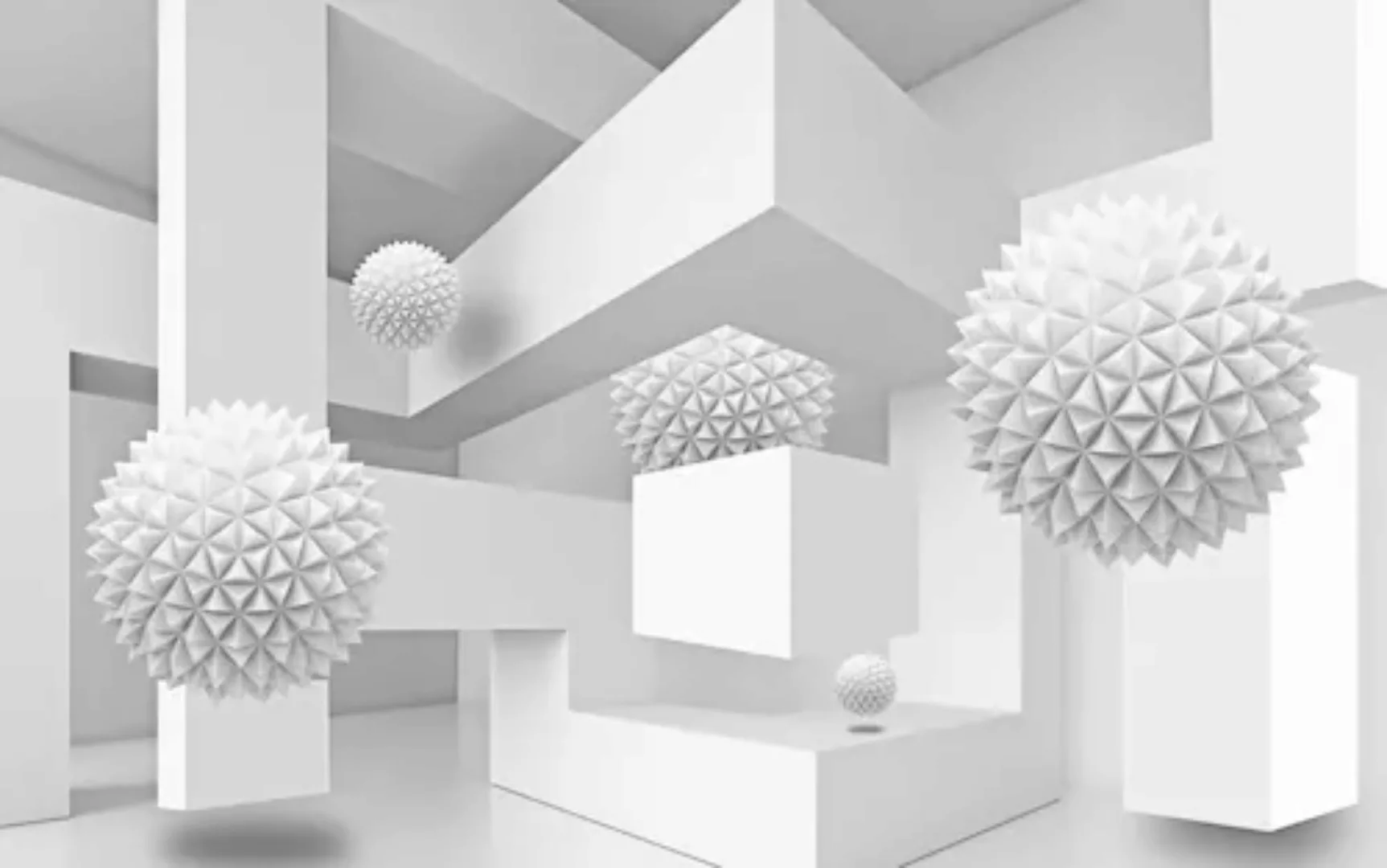 Papermoon Fototapete »Abstrakt 3D Effekt« günstig online kaufen