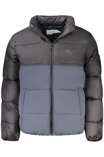 Calvin Klein Jeans Outdoorjacke Herrenjacke Blau: Nachhaltige Langarmjacke günstig online kaufen