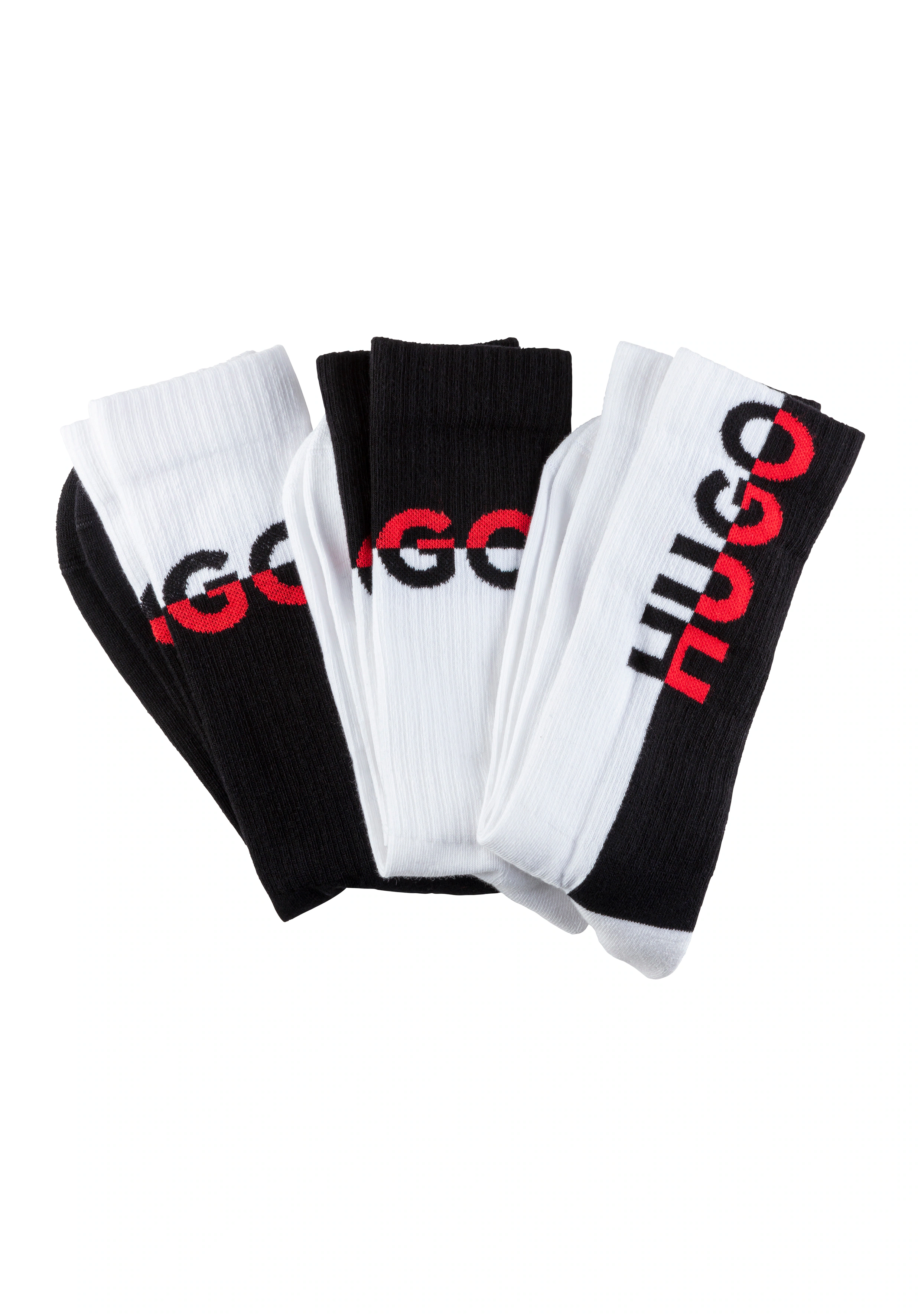 HUGO Underwear Freizeitsocken, mit Label günstig online kaufen