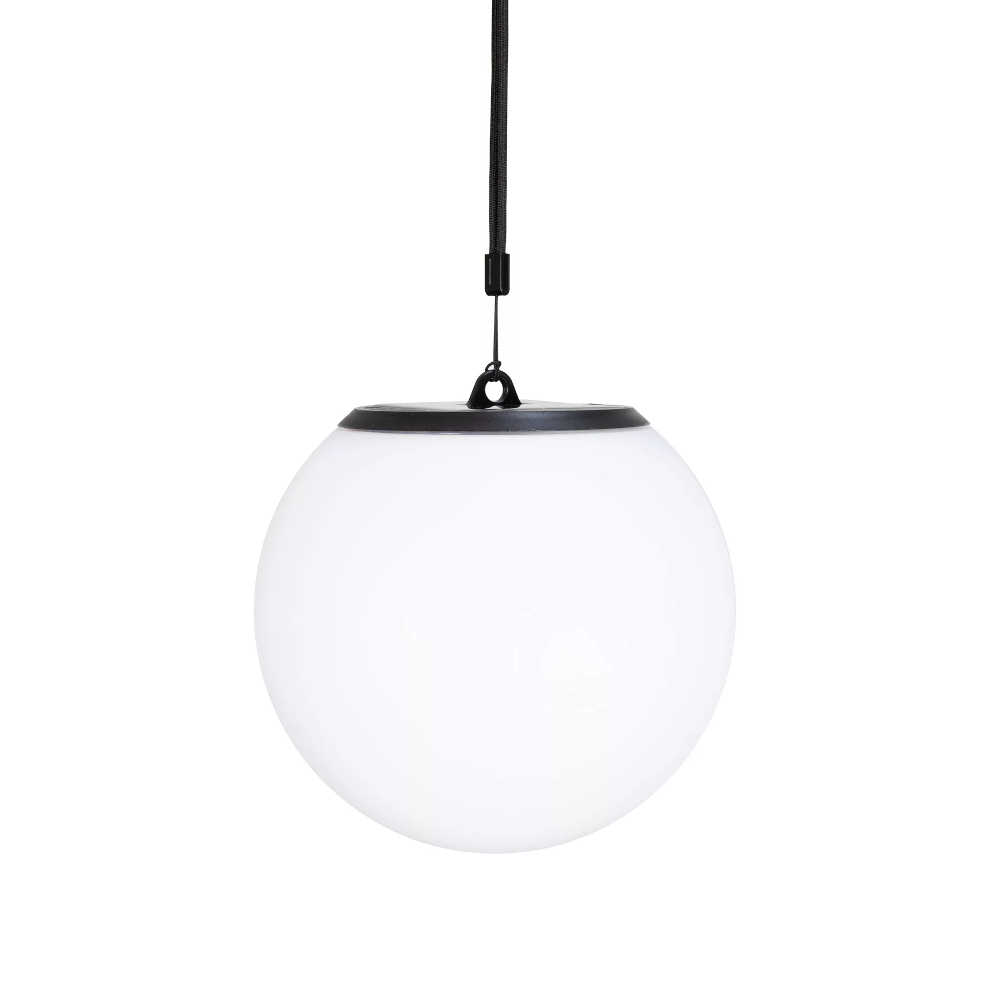 Collection - Max Outdoor LED Akku-Pendelleuchte - weiß/H x Ø 20x20cm/2100lm günstig online kaufen