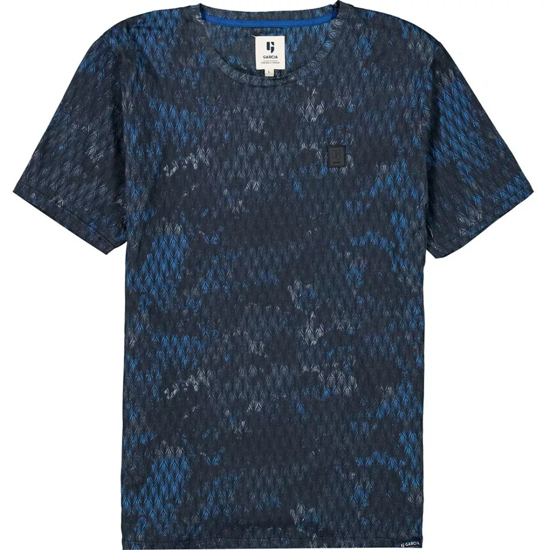 Garcia Kurzärmeliges T-shirt L Indigo günstig online kaufen