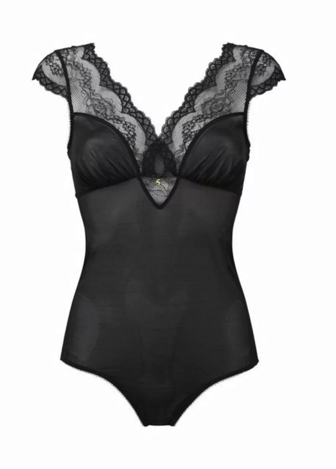 Gossard Kurzarmbody Lace Body Black S (Shapebody, 1-tlg) günstig online kaufen