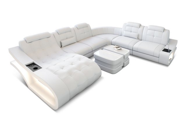 Sofa Dreams Wohnlandschaft XXL U Form Elegante Mini, Designersofa, Sofa mit günstig online kaufen