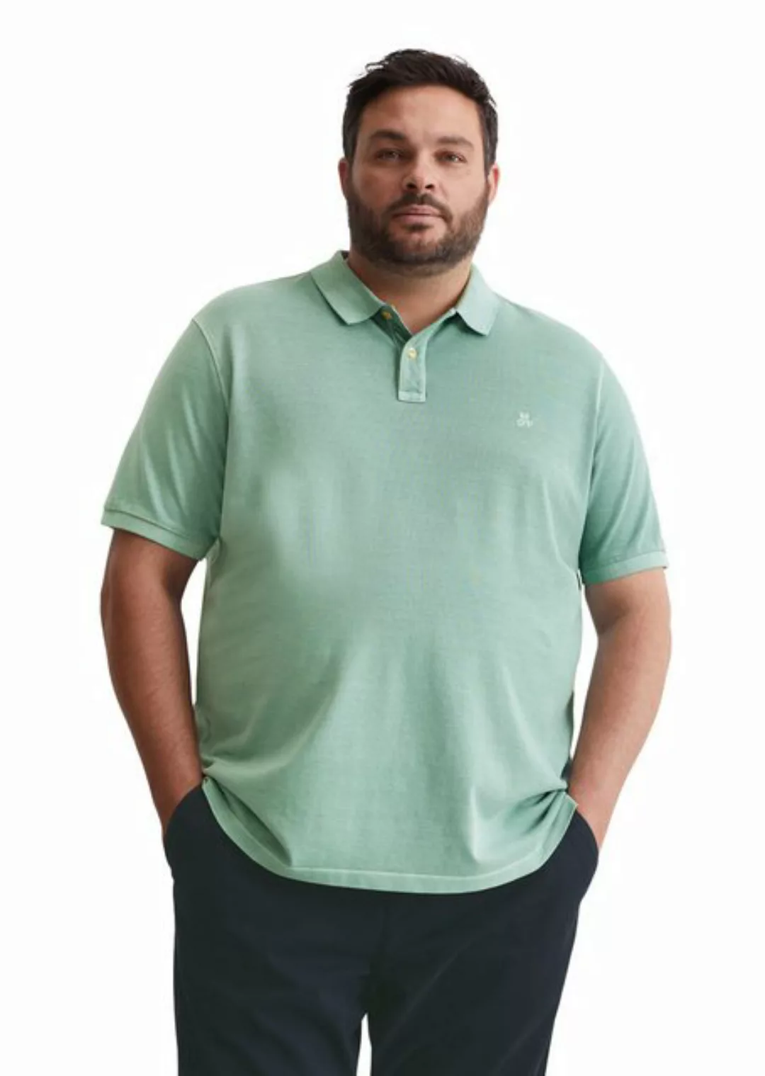 Marc O'Polo Poloshirt aus Bio-Baumwolle günstig online kaufen