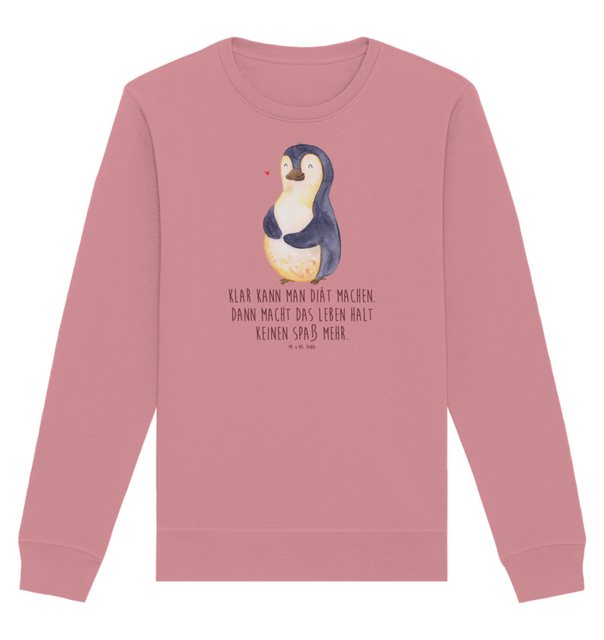 Mr. & Mrs. Panda Longpullover Größe M Pinguin Diät - Canyon Pink - Geschenk günstig online kaufen