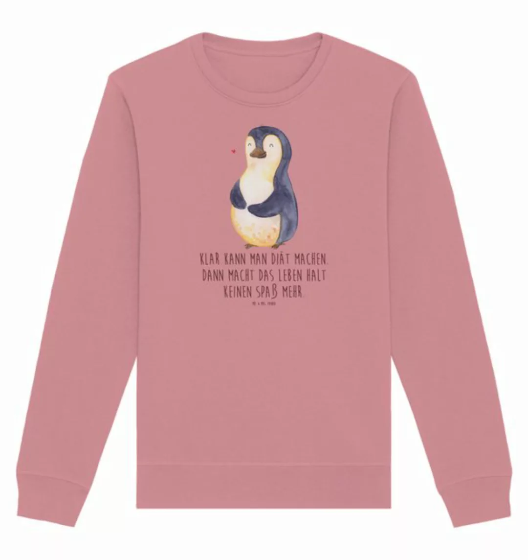 Mr. & Mrs. Panda Longpullover Größe S Pinguin Diät - Canyon Pink - Geschenk günstig online kaufen