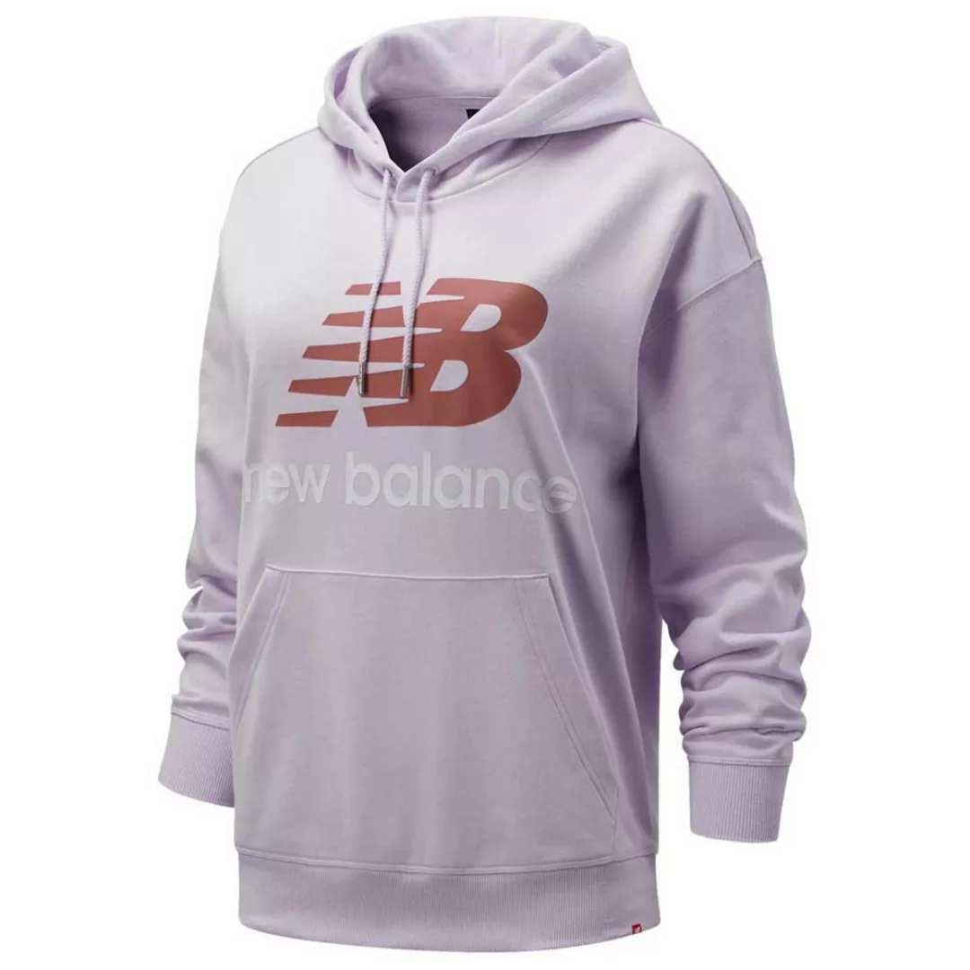 New Balance Essentials Stacked Logo Oversized Sweatshirt M Astral Glow günstig online kaufen