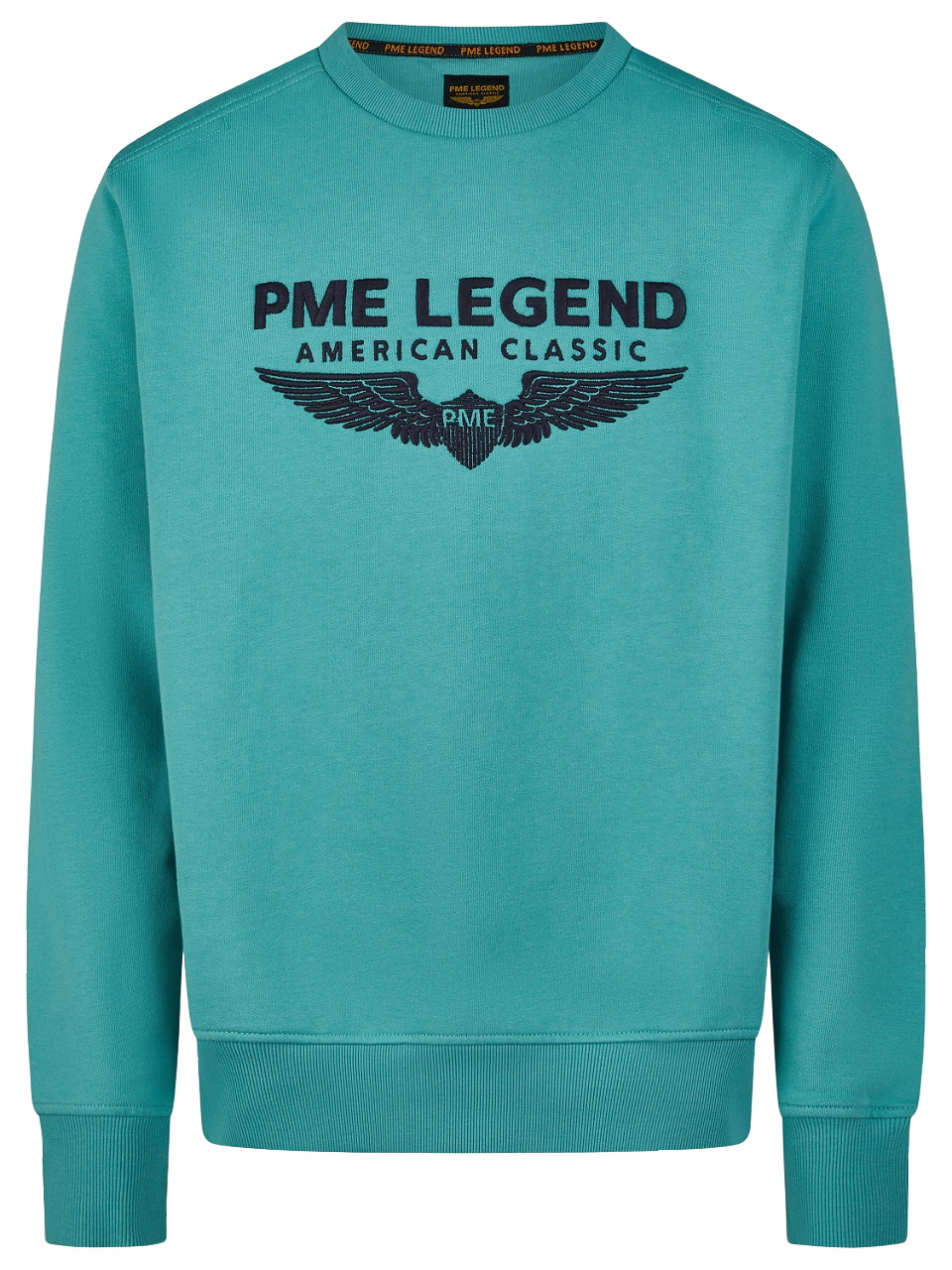 PME Legend Herren Rundhals Pullover CREWNECK SOFT TERRY WITH LOGO - Regular günstig online kaufen