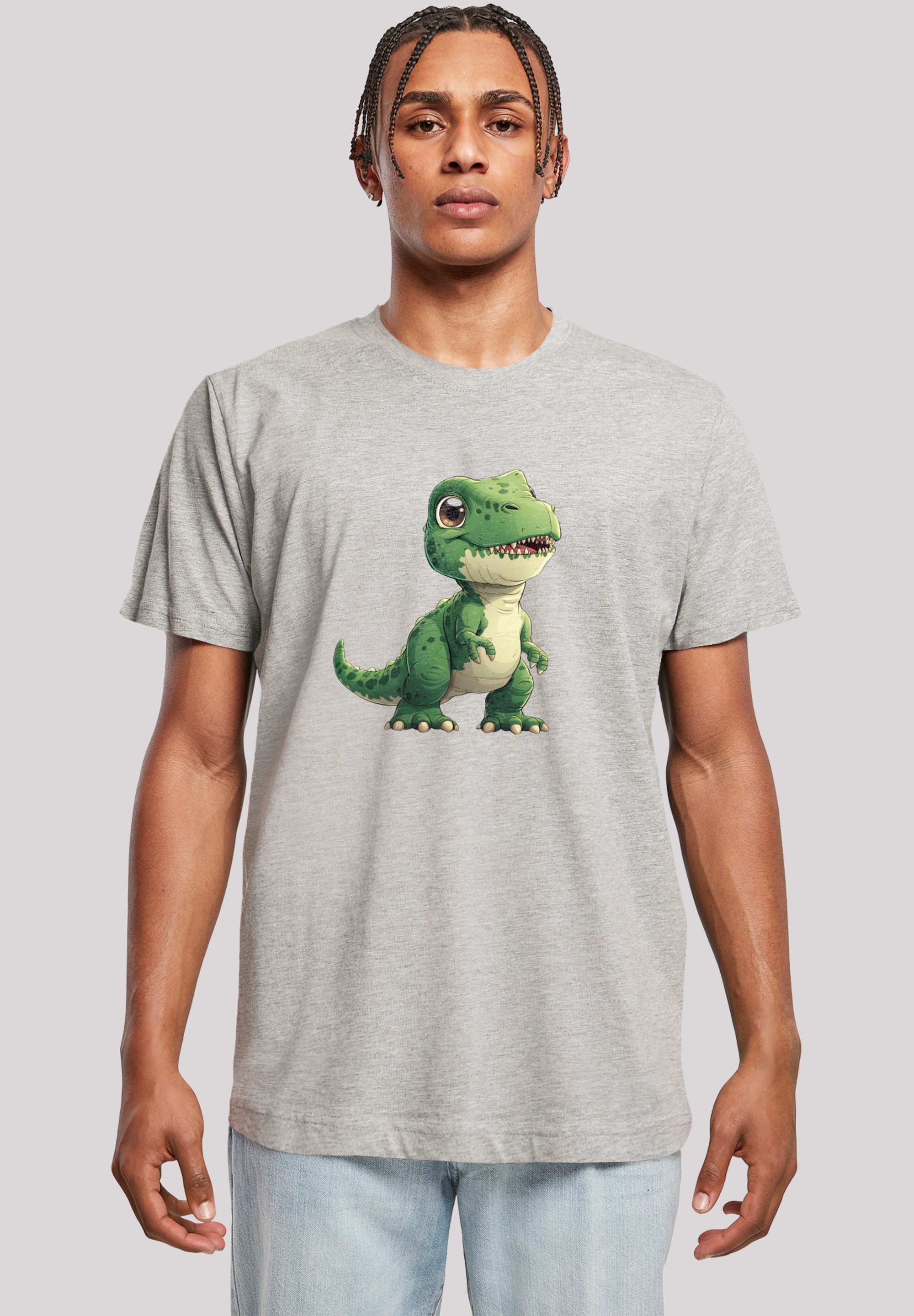 F4NT4STIC T-Shirt "Süßer grüner Dino", Premium Qualität günstig online kaufen