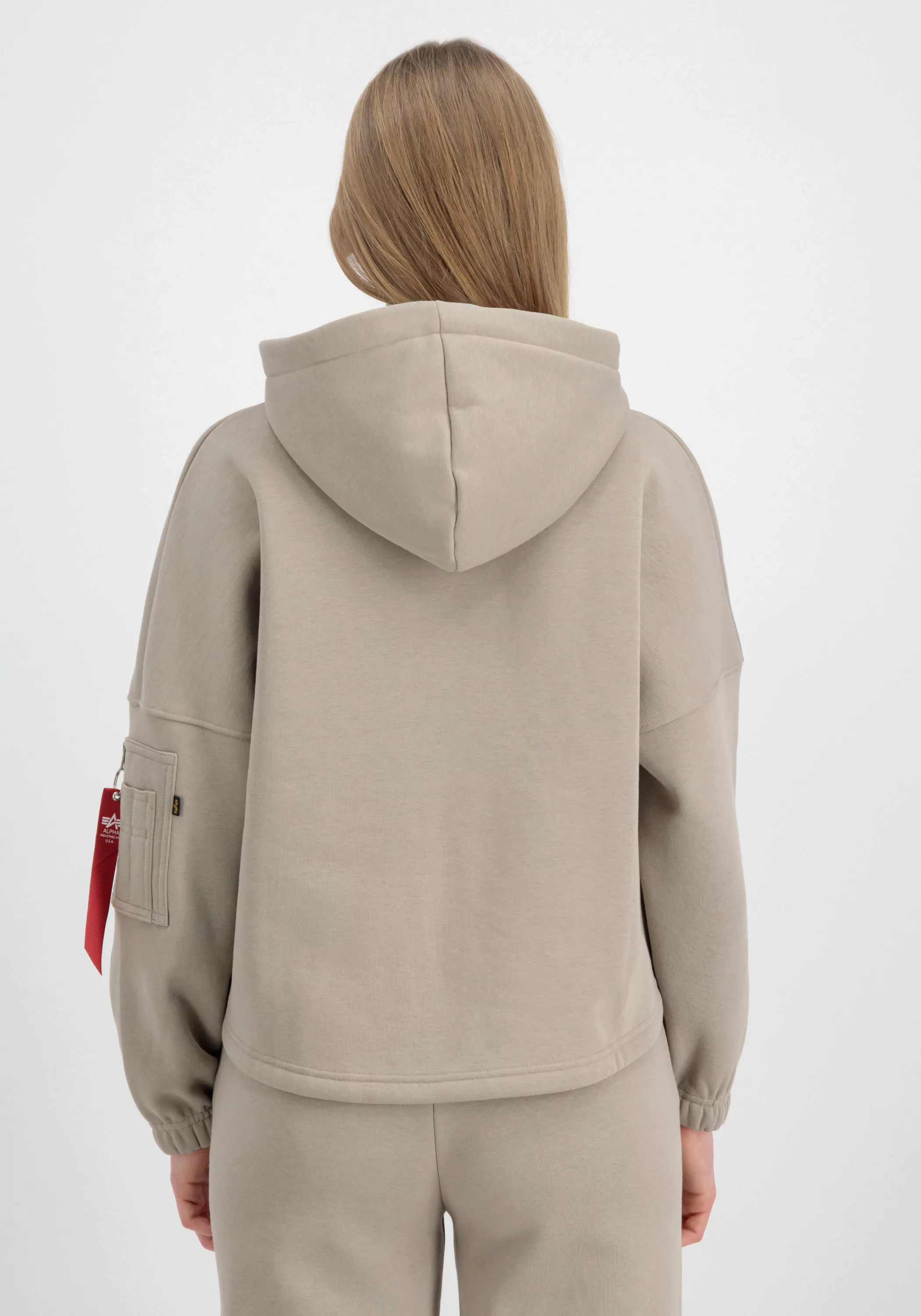 Alpha Industries Hoodie "ALPHA INDUSTRIES Women - Hoodies X-Fit Label OS Ho günstig online kaufen