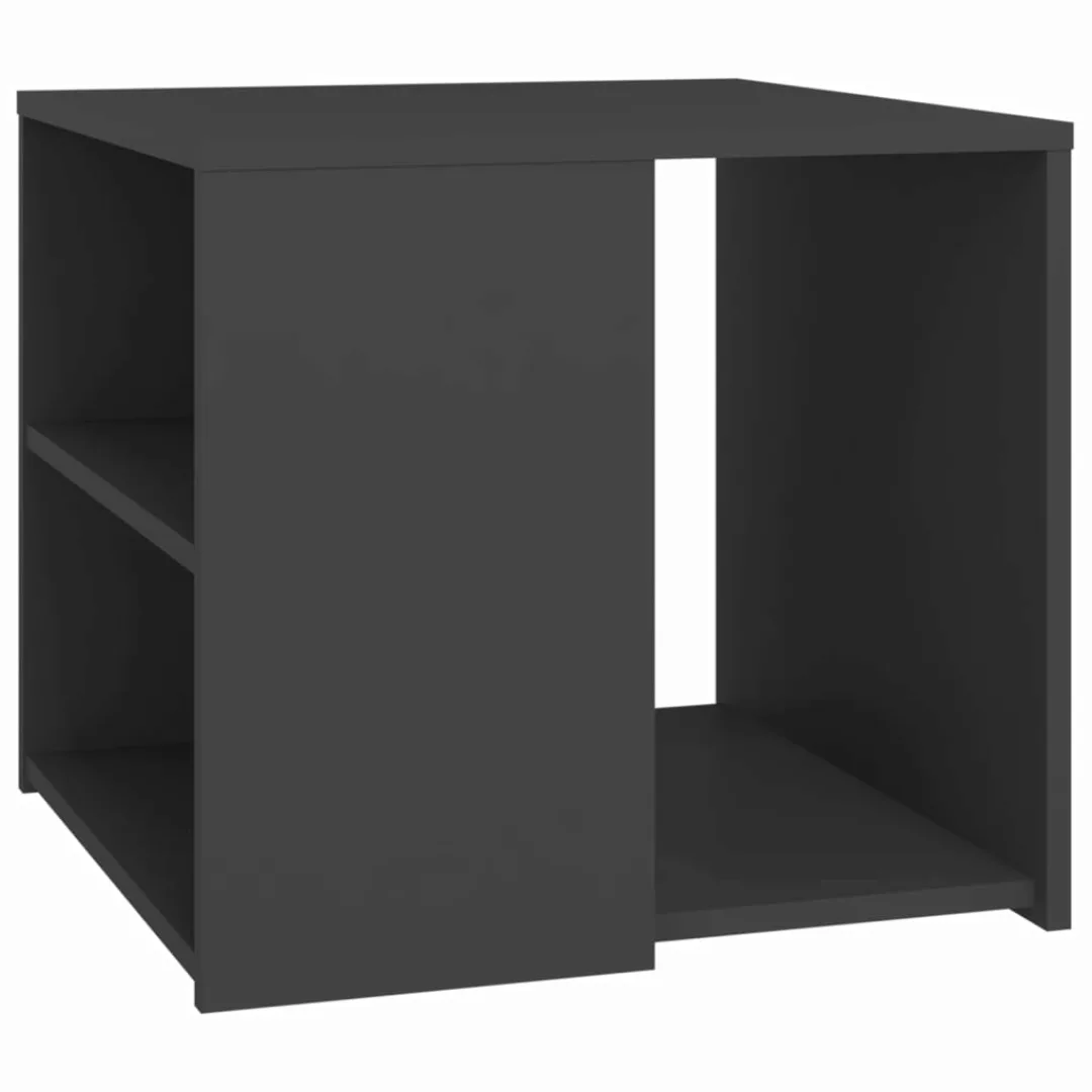 Beistelltisch Grau 50x50x45 Cm Spanplatte günstig online kaufen