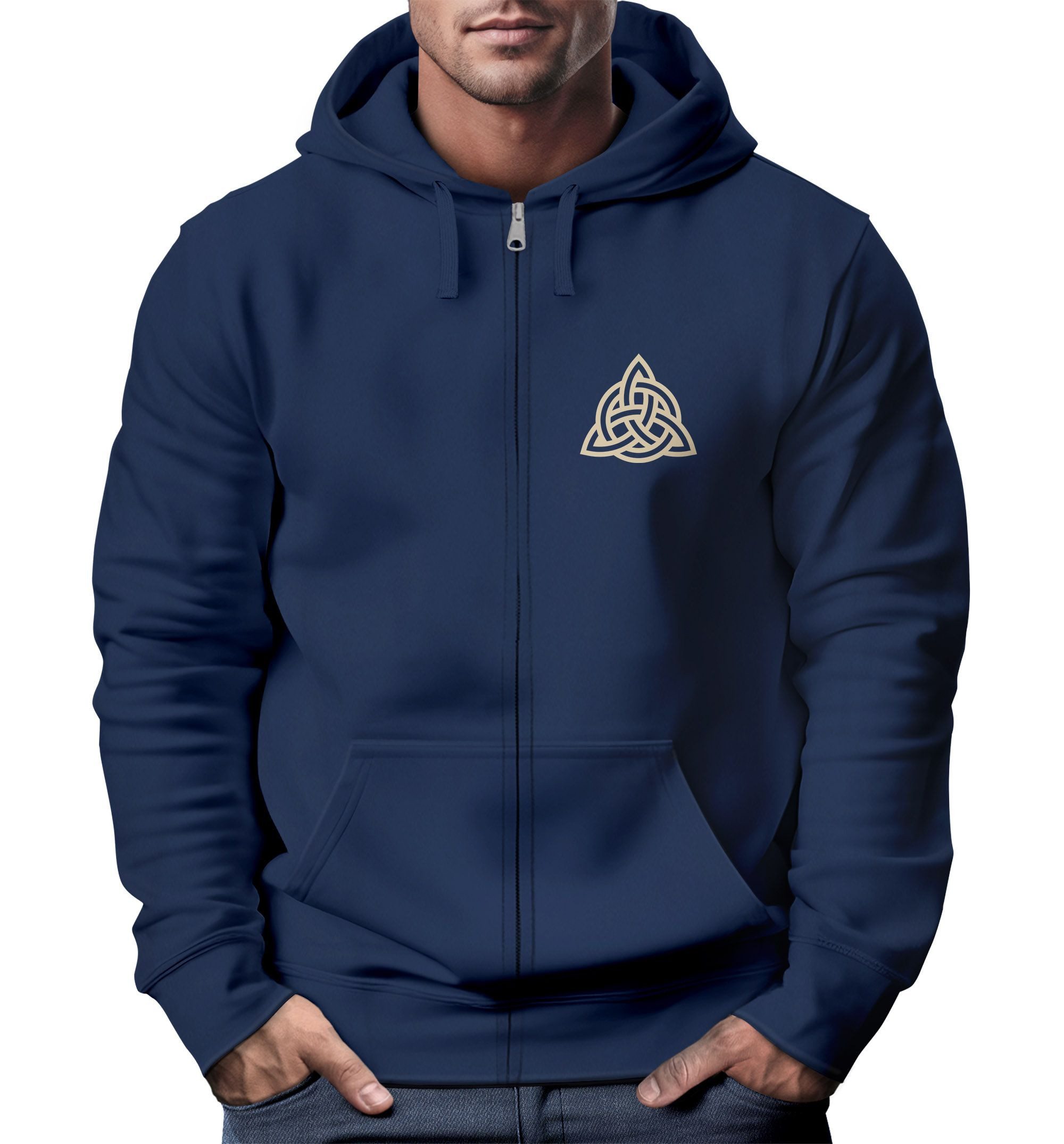 Neverless Sweatjacke Zip Hoodie Herren Sweatjacke günstig online kaufen