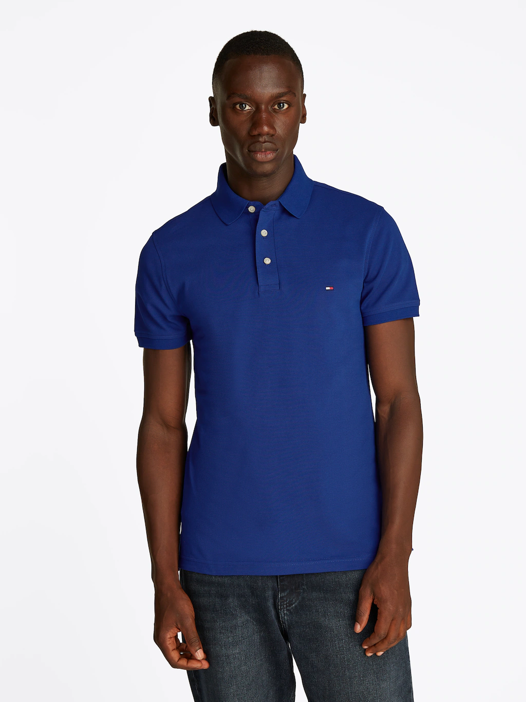 Tommy Hilfiger Poloshirt "1985 SLIM POLO", hochwertige Baumwoll-Piqué-Quali günstig online kaufen