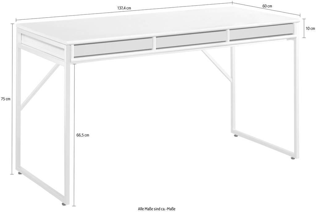 Hammel Furniture Schreibtisch "Mistral Bürotisch, Arbeitstisch, Tisch, Comp günstig online kaufen