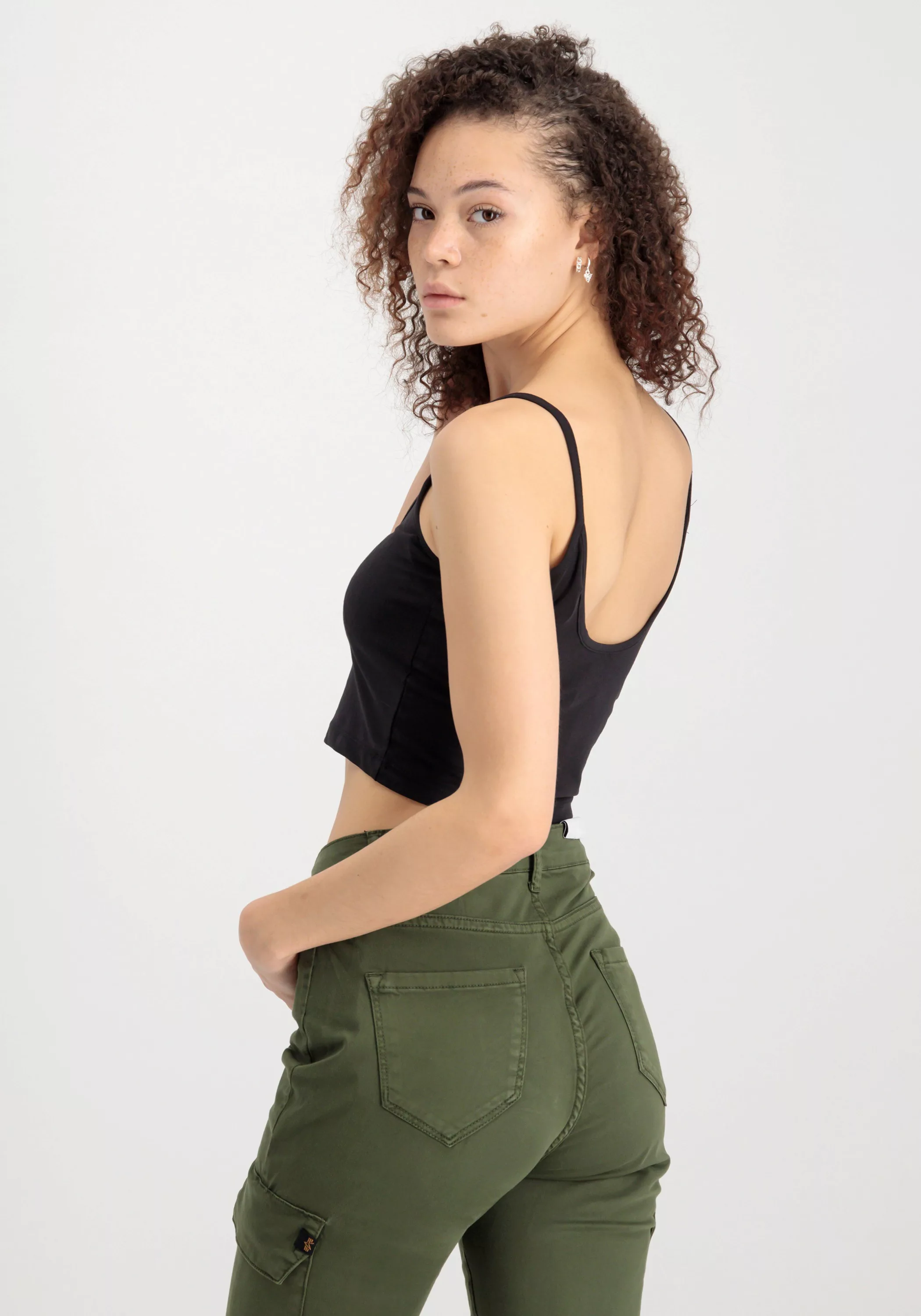 Alpha Industries Muscleshirt "Alpha Industries Women - Tanks Basic Crop-Top günstig online kaufen