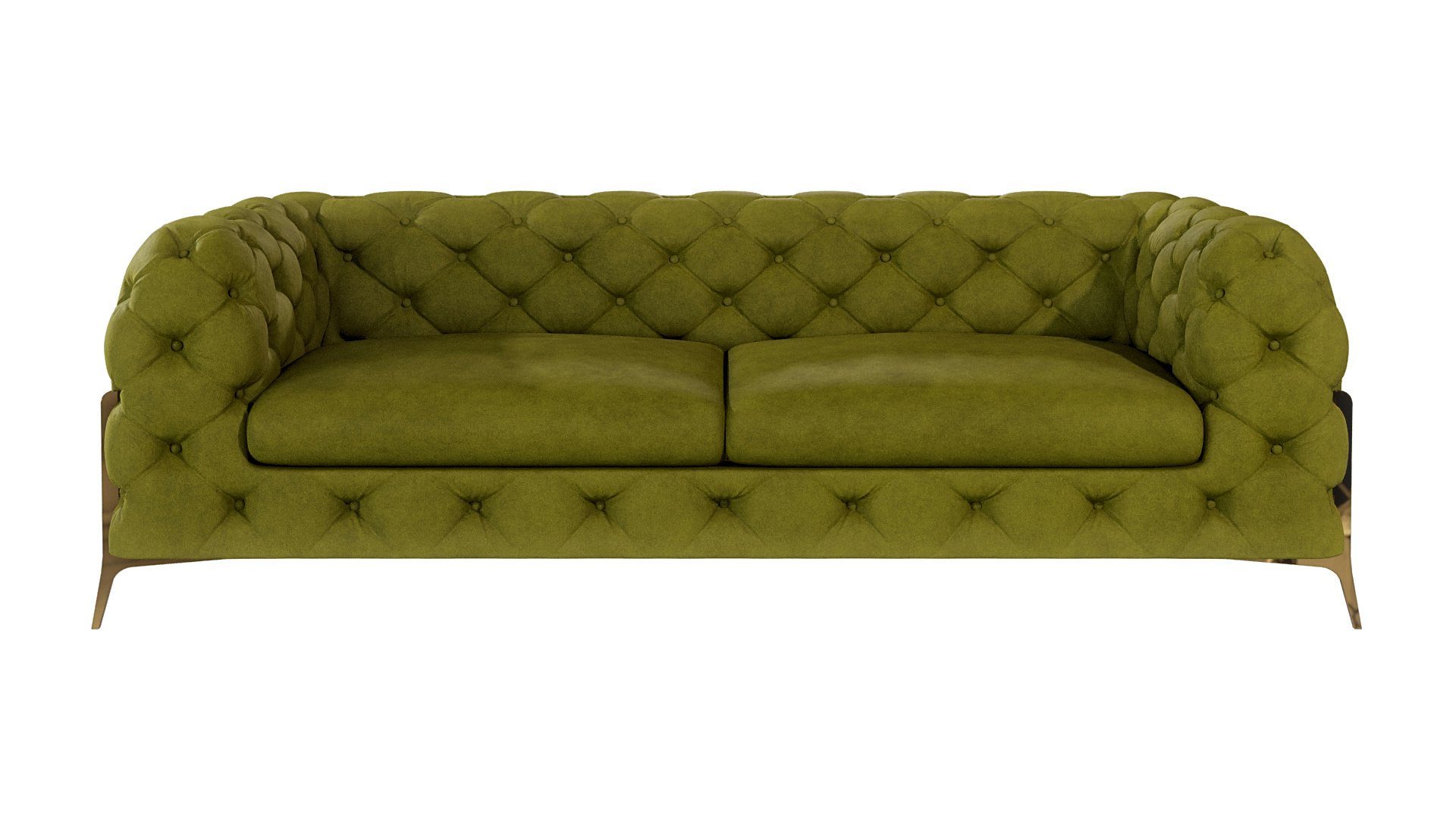 S-Style Möbel Chesterfield-Sofa Ashley Chesterfield Sofa günstig online kaufen