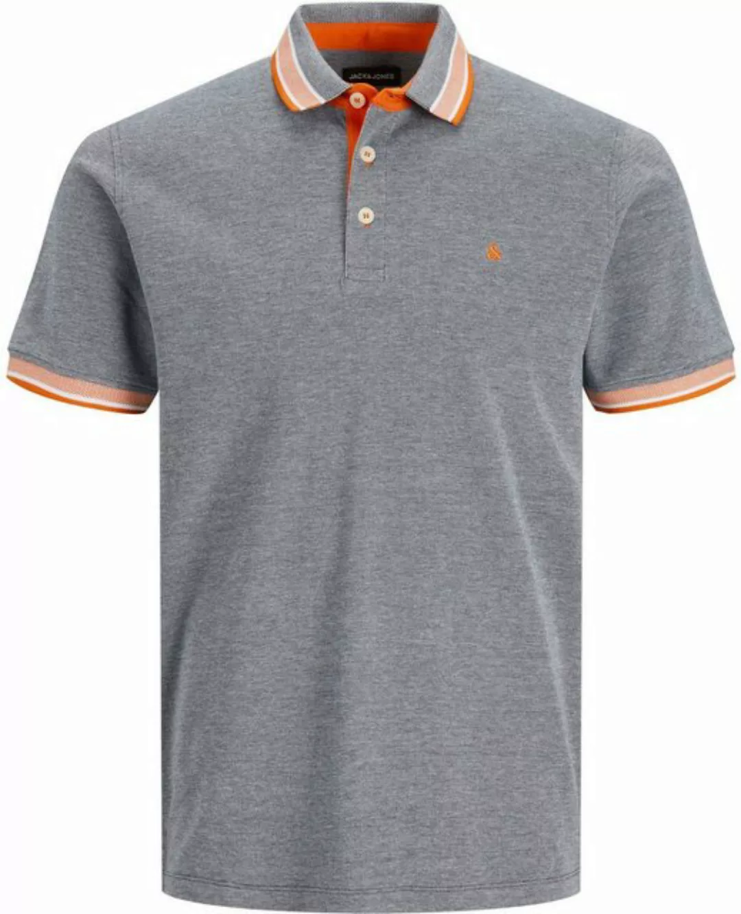 Jack & Jones Poloshirt JJEPAULOS POLO SS NOOS mit Logo Stickerei günstig online kaufen