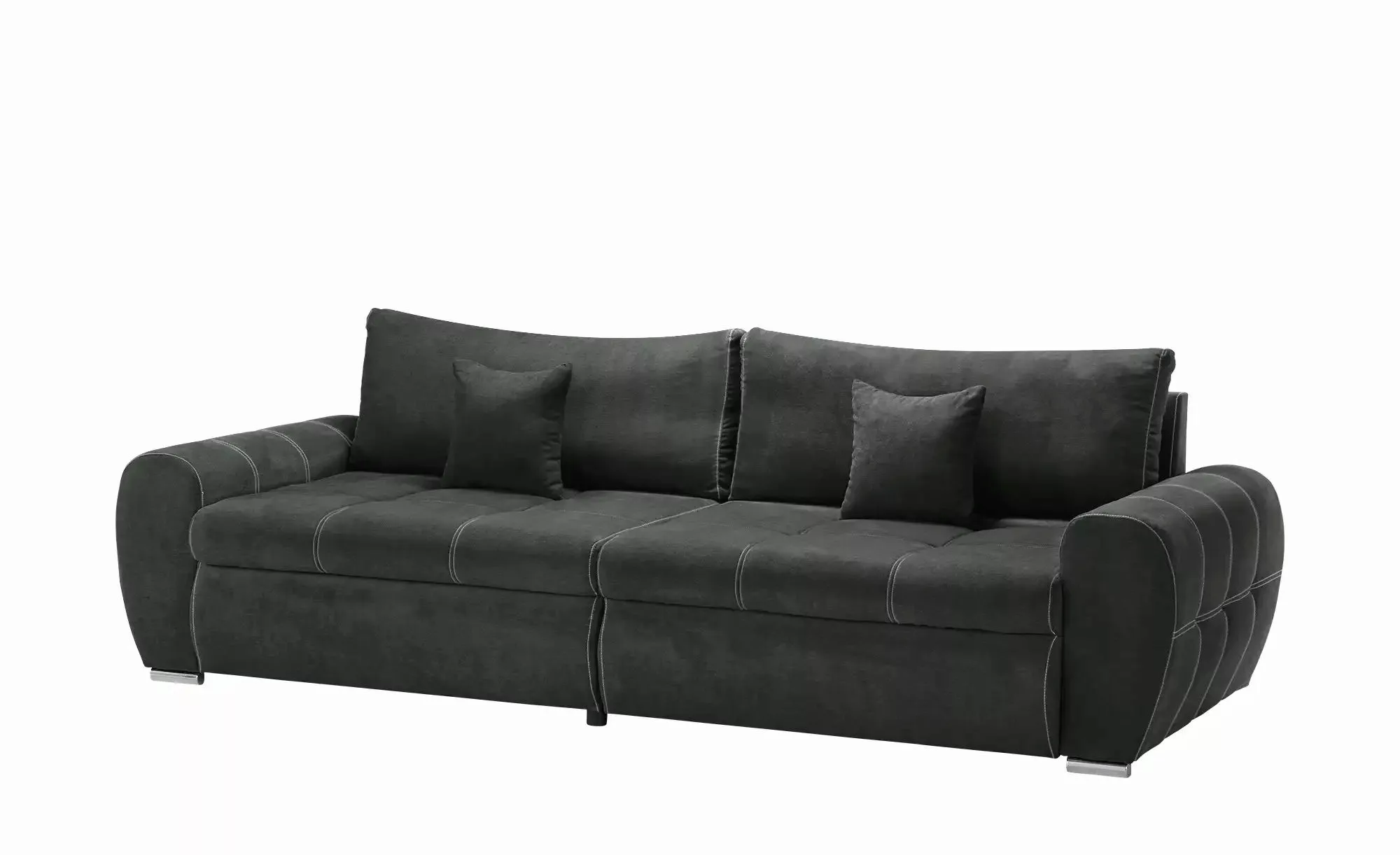 Sofa  Milada ¦ schwarz ¦ Maße (cm): B: 273 H: 89 T: 107.0 Polstermöbel > So günstig online kaufen