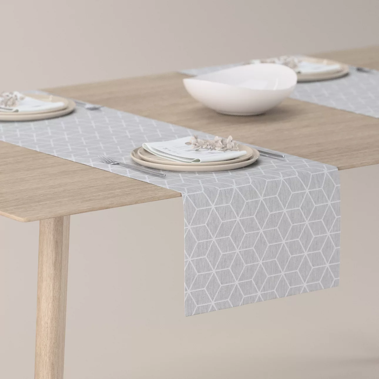 Tischläufer, grau, 40 x 130 cm, Sunny (143-50) günstig online kaufen