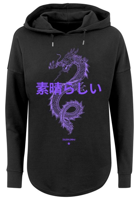 F4NT4STIC Kapuzenpullover Drache Japan Print günstig online kaufen