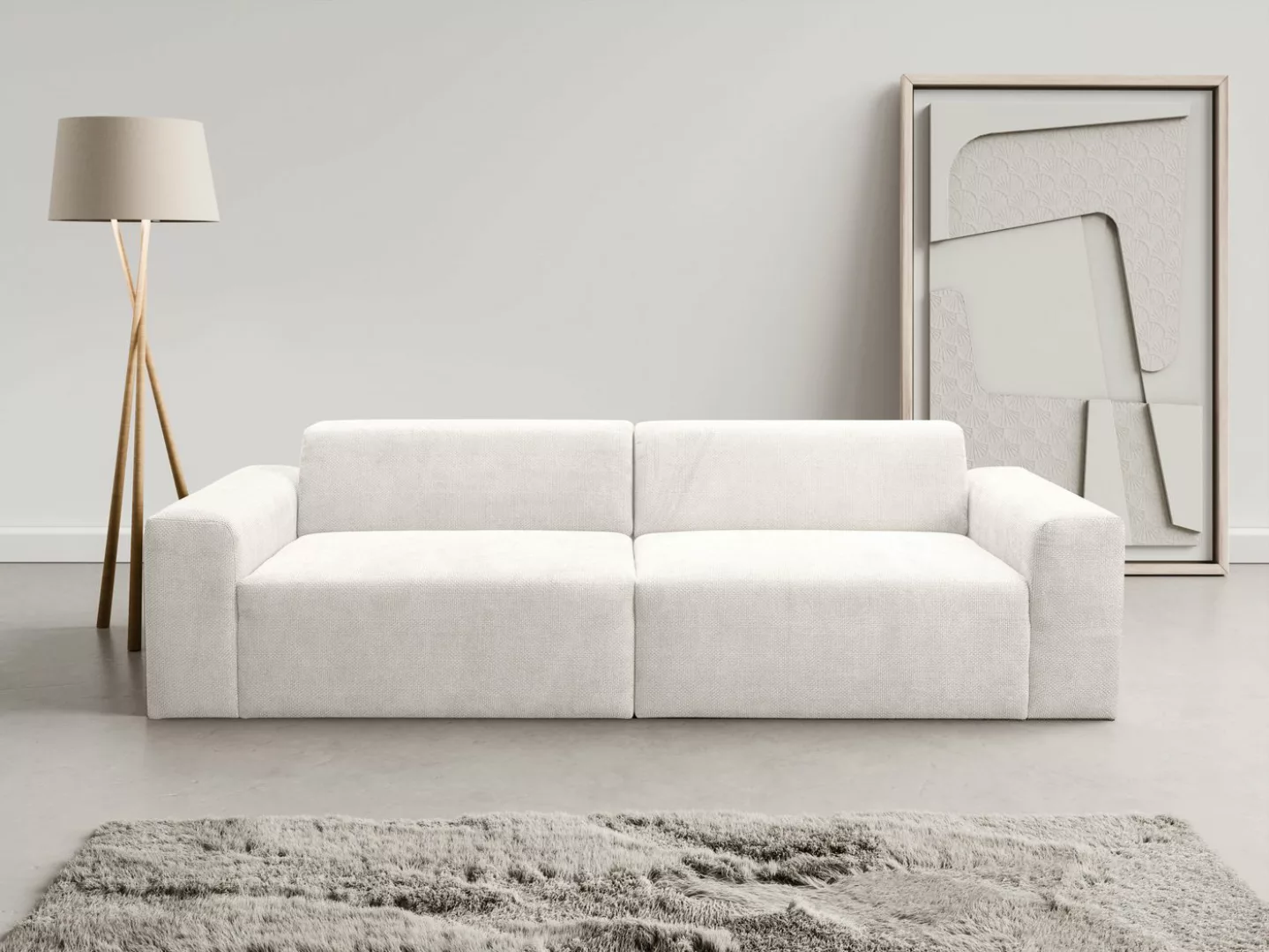 INOSIGN Sofa Zeus-3, Curvy Trend Garnitur mit urbaner Optik günstig online kaufen